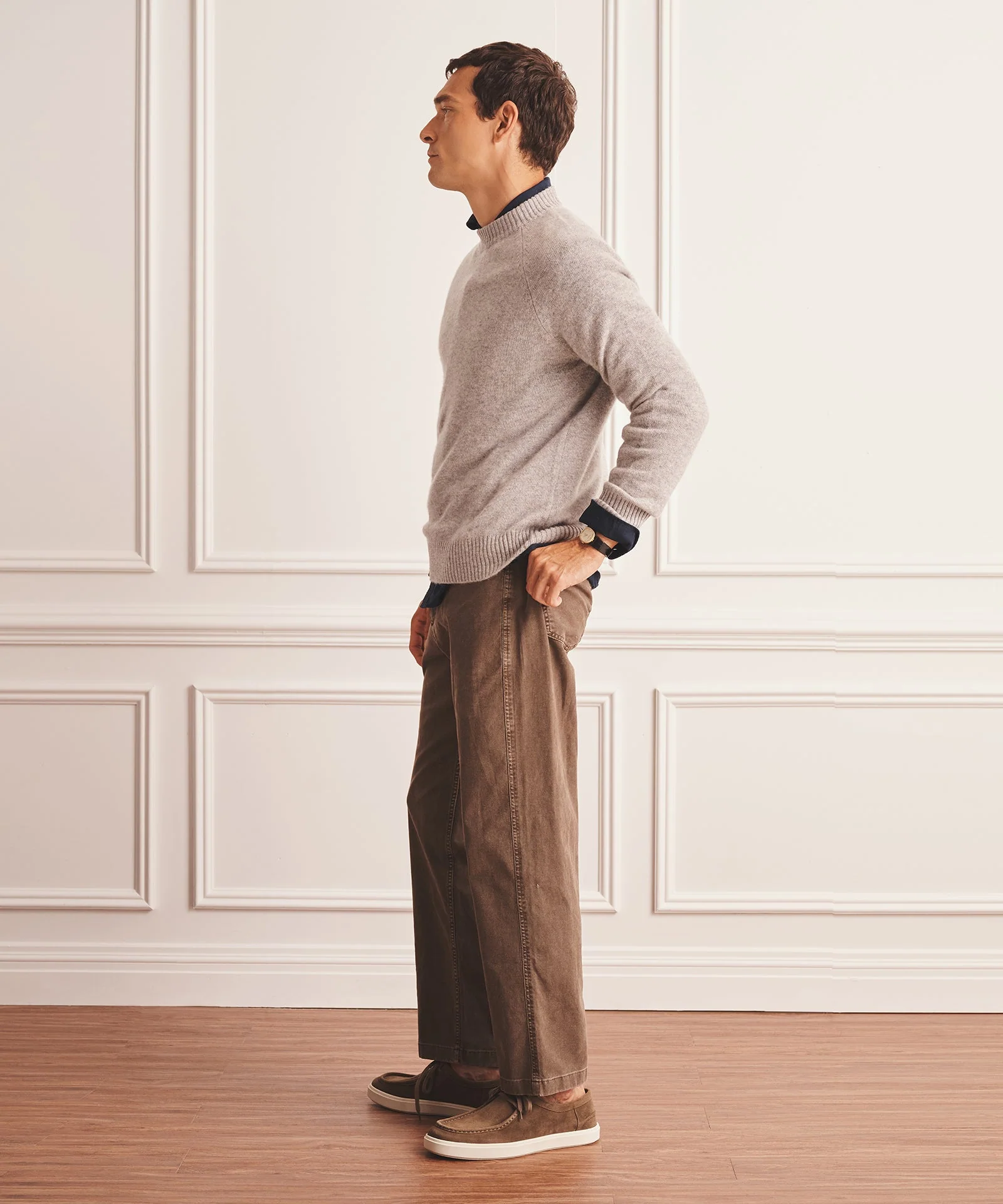 Luxe Cashmere Raglan Crewneck - Image 34
