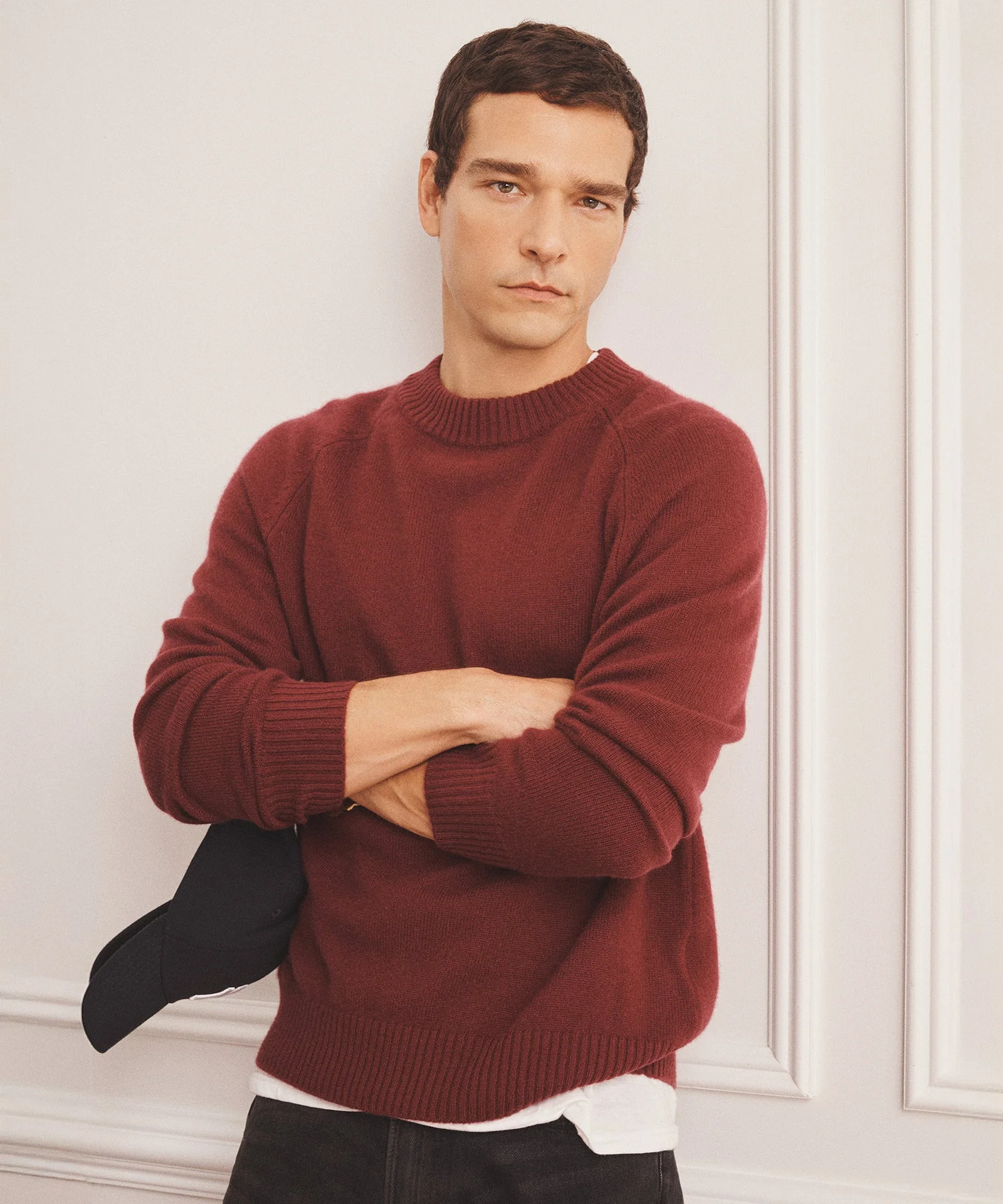 Luxe Cashmere Raglan Crewneck - Image 42