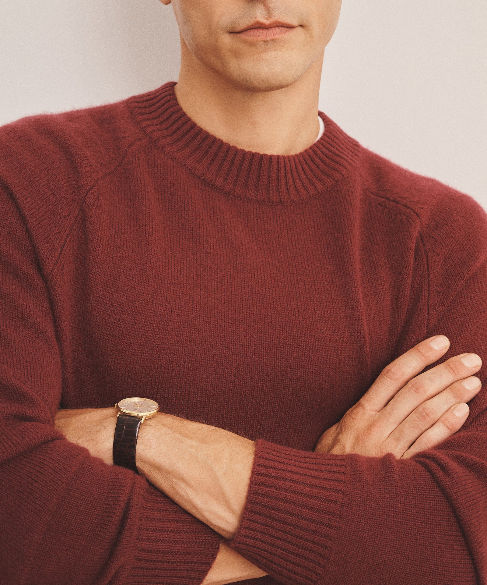 Luxe Cashmere Raglan Crewneck - Image 44