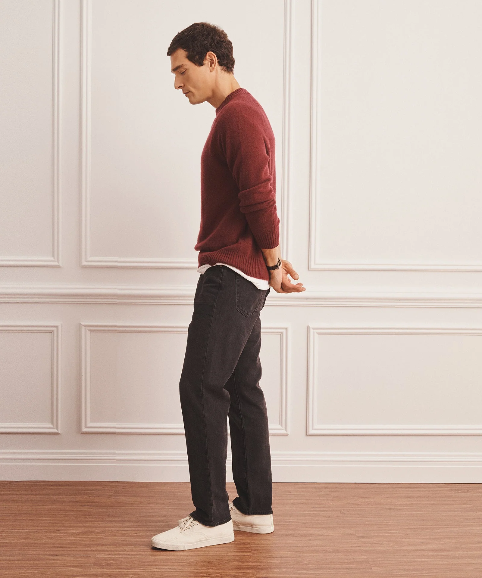 Luxe Cashmere Raglan Crewneck - Image 46