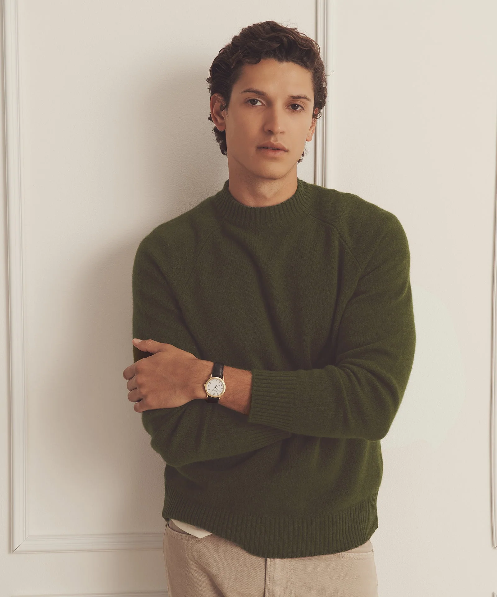 Luxe Cashmere Raglan Crewneck - Image 5