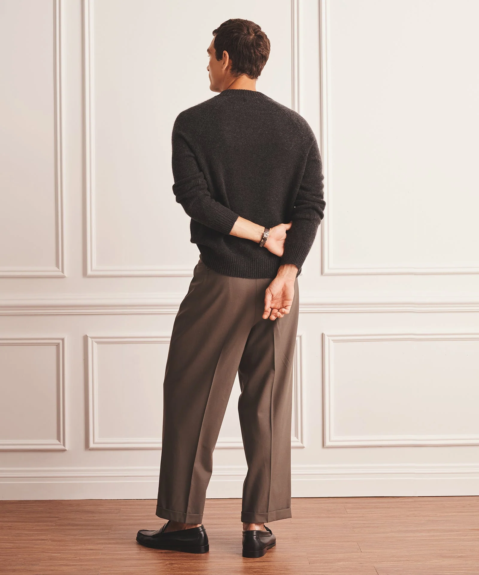 Luxe Cashmere Raglan Crewneck - Image 52