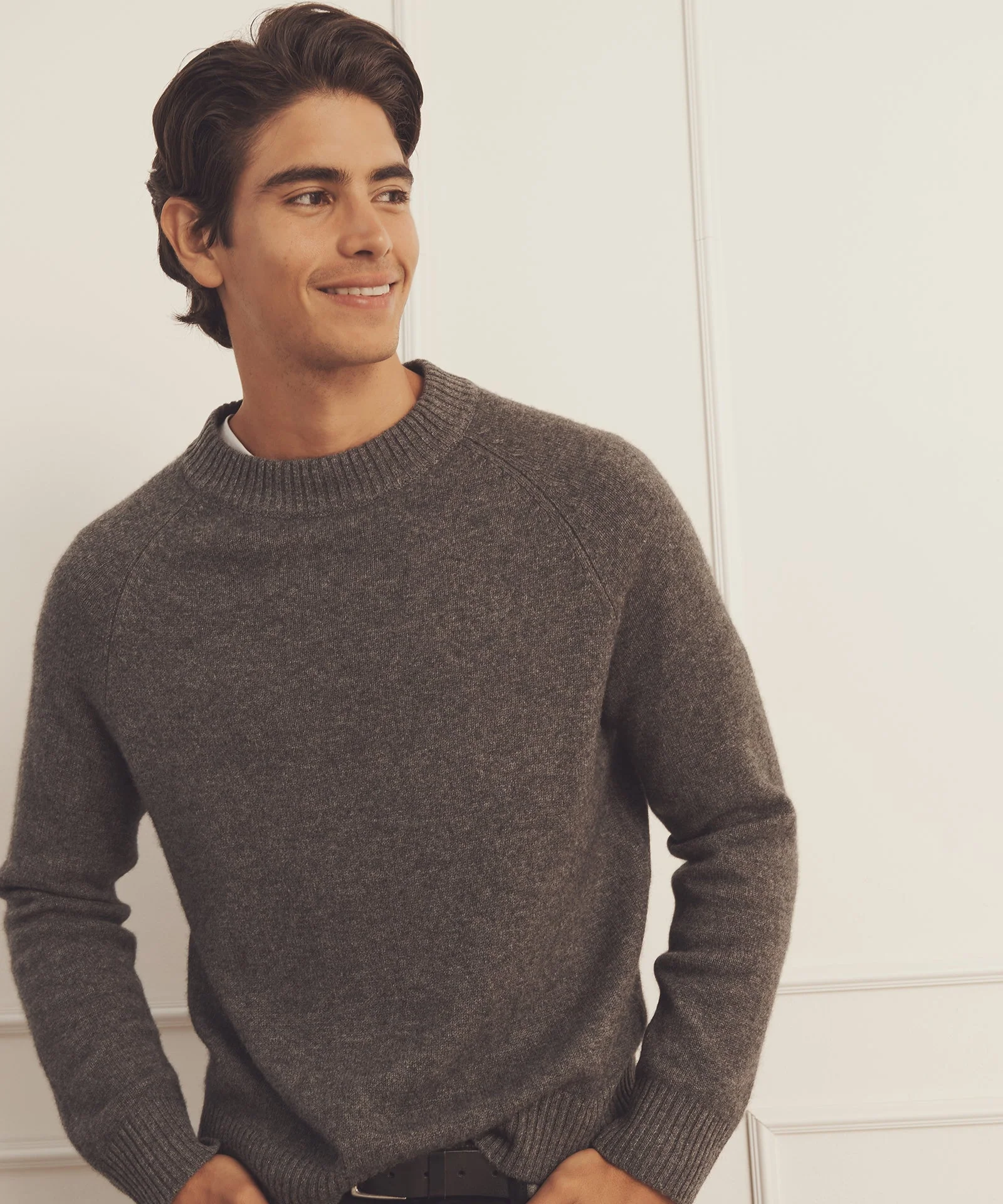 Luxe Cashmere Raglan Crewneck - Image 7