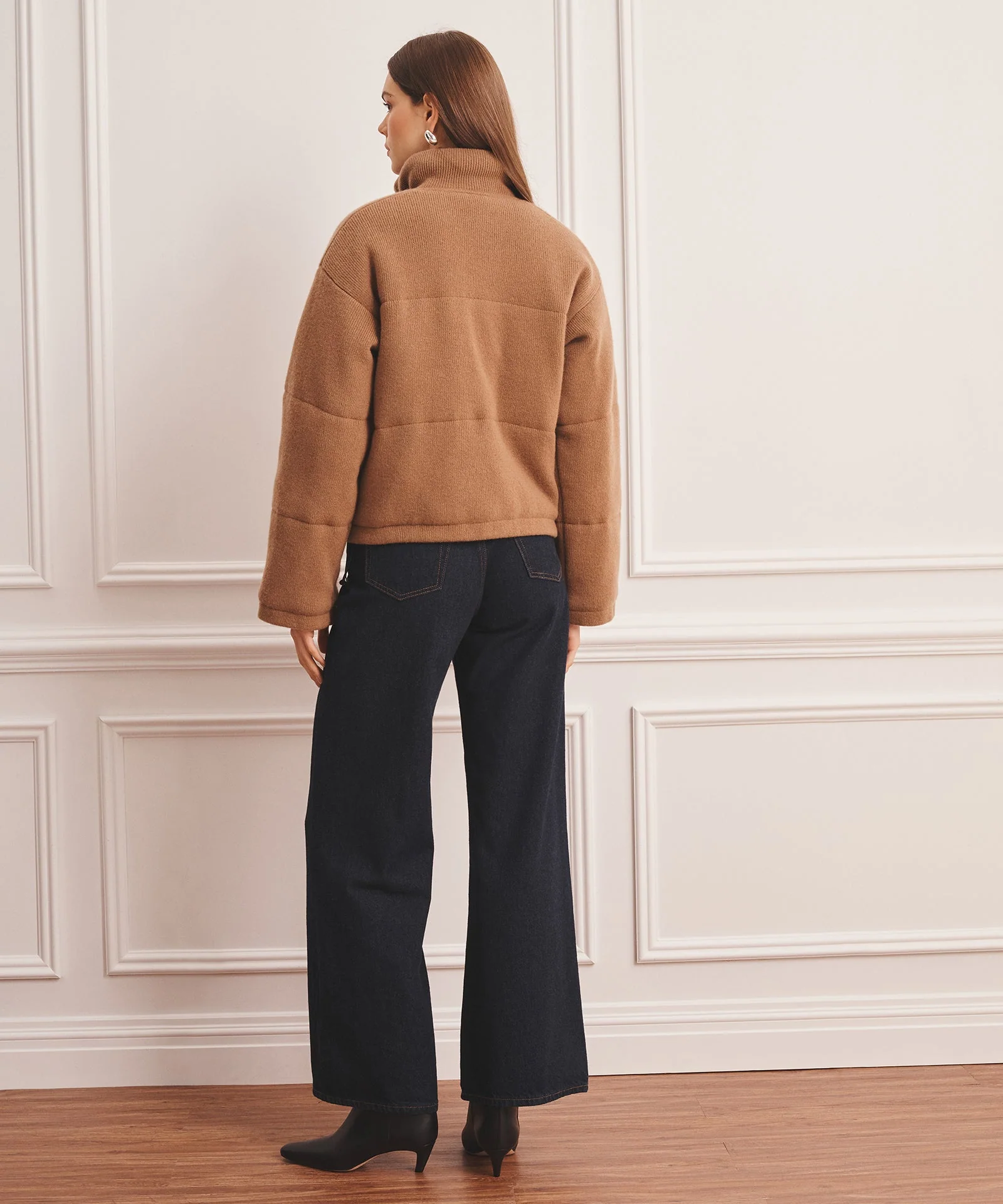 Luxe Cashmino Puffer Jacket - Image 5