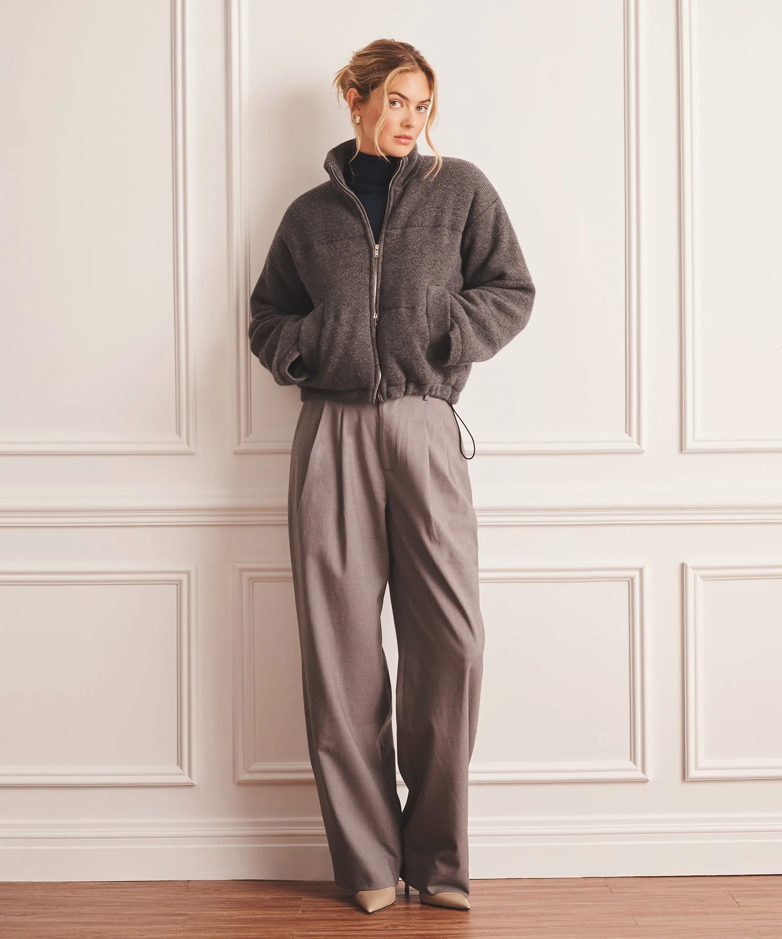 Luxe Cashmino Puffer Jacket - Image 8