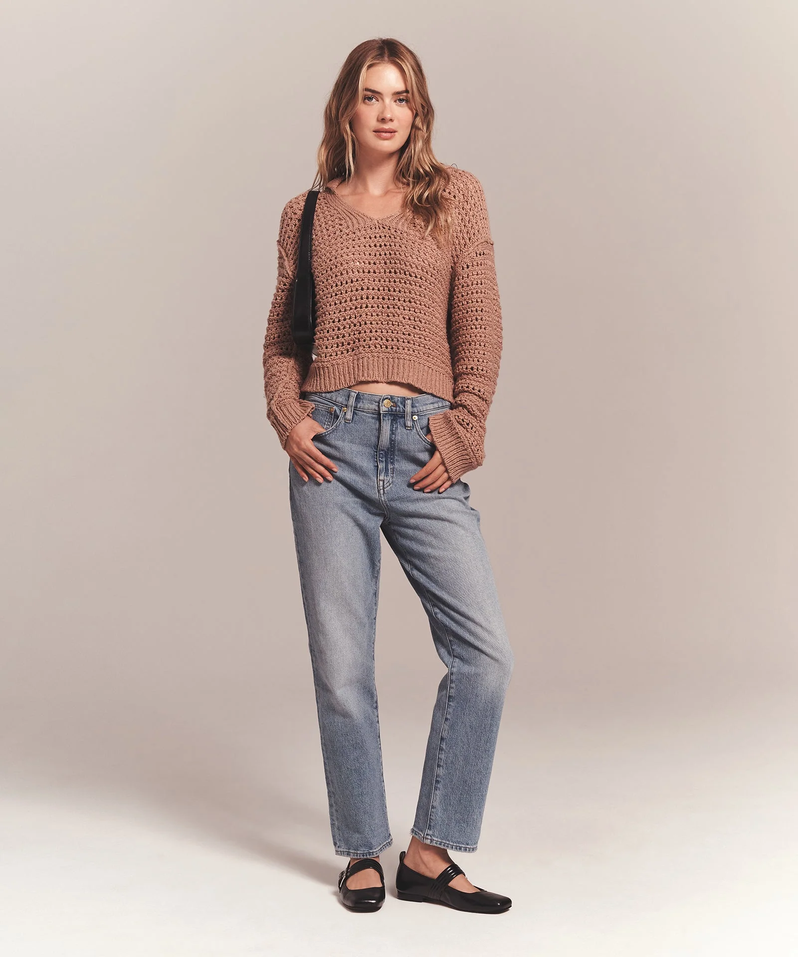 Luxe Chunky Cotton Pointelle Stitch Polo - Image 4