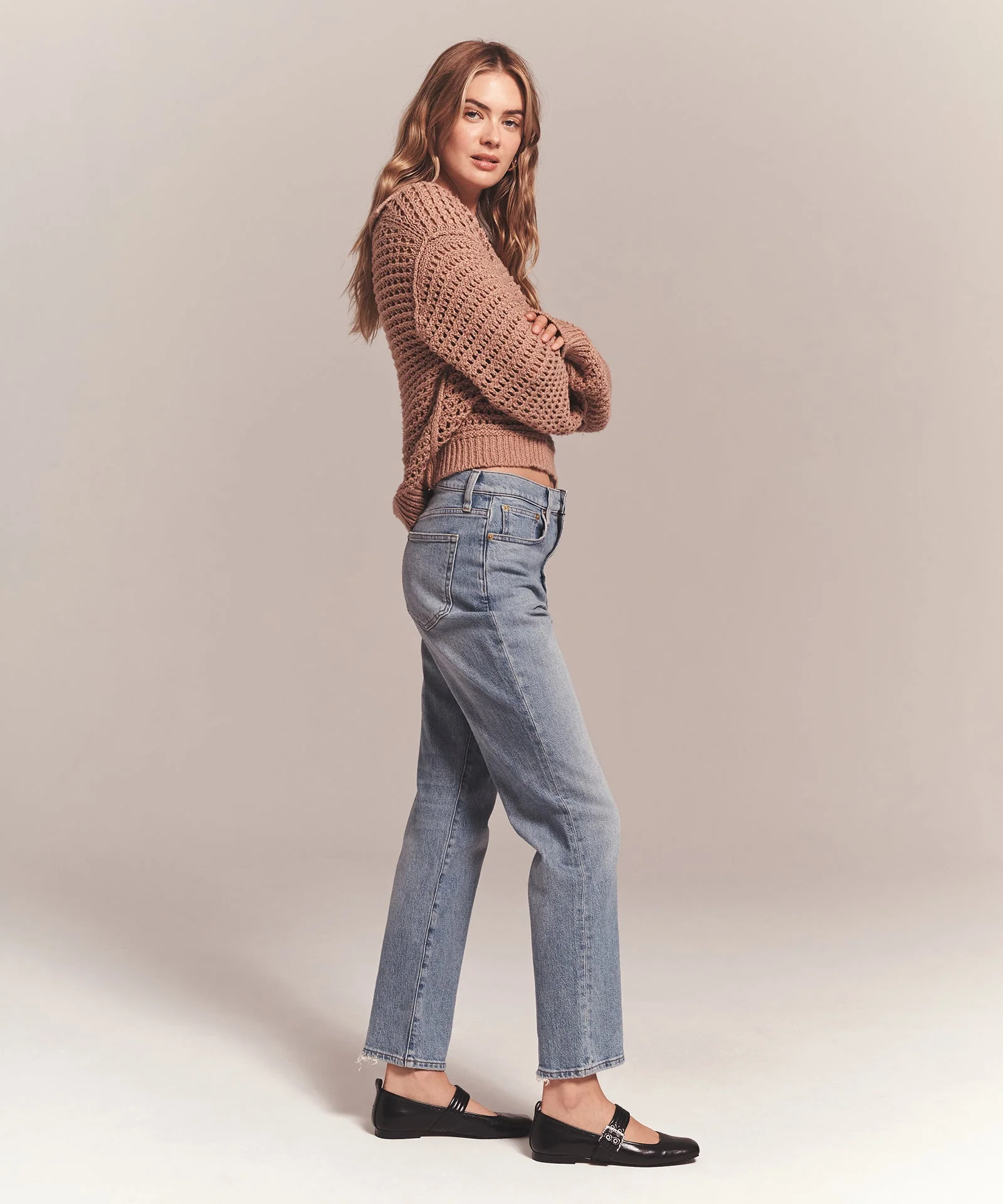 Luxe Chunky Cotton Pointelle Stitch Polo - Image 9