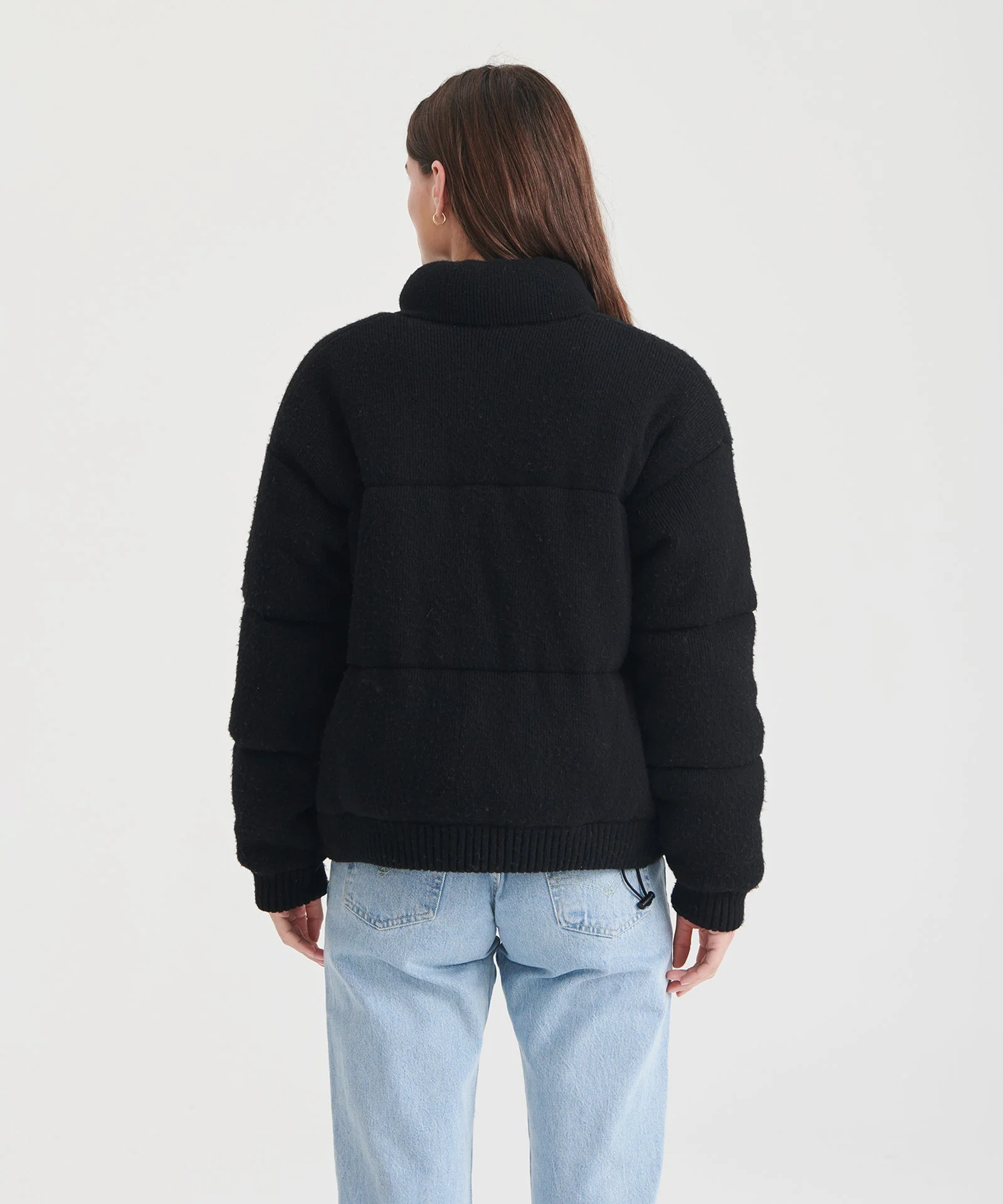 Merino Cashmere Puffer Jacket - Image 10