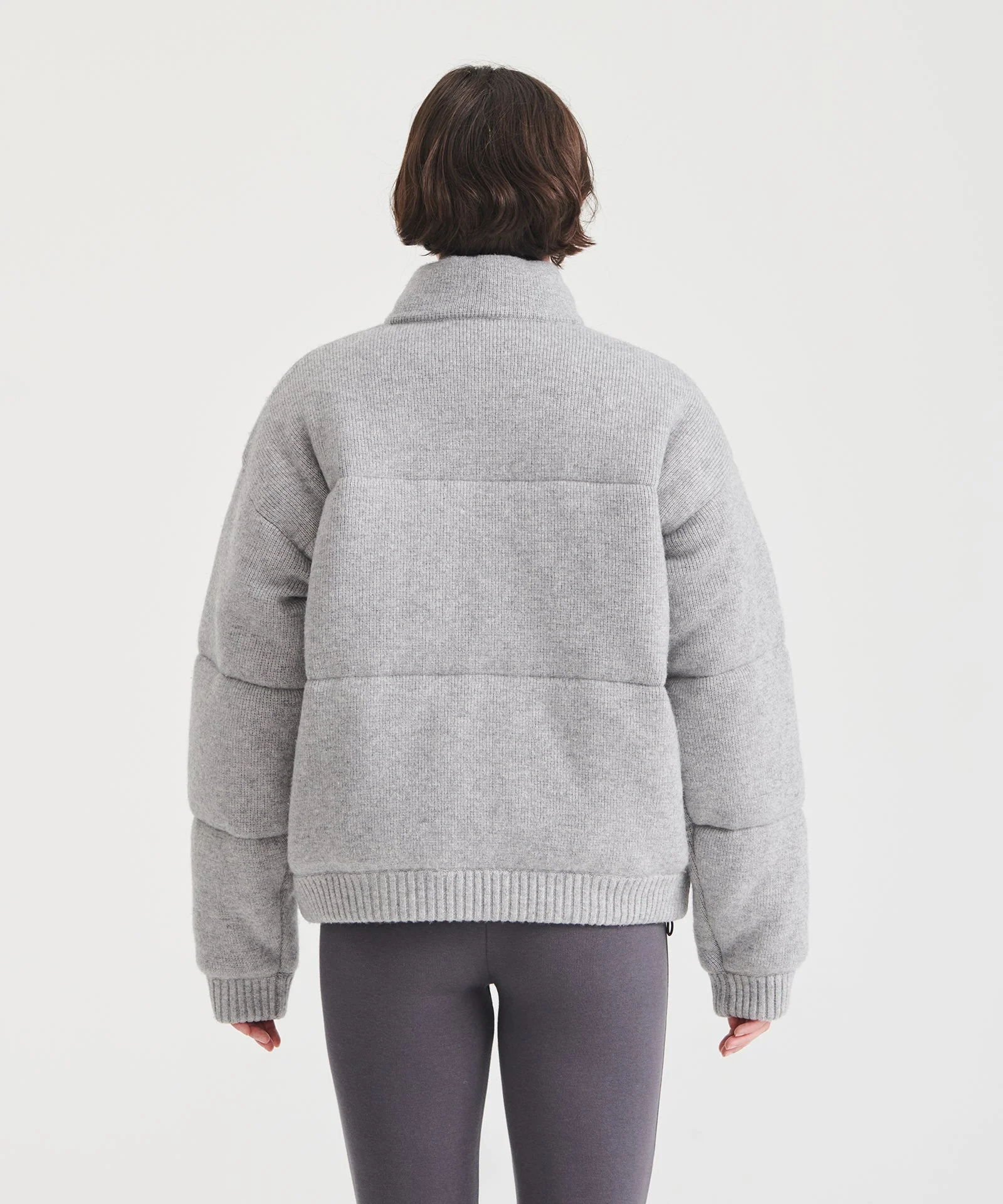 Merino Cashmere Puffer Jacket - Image 17