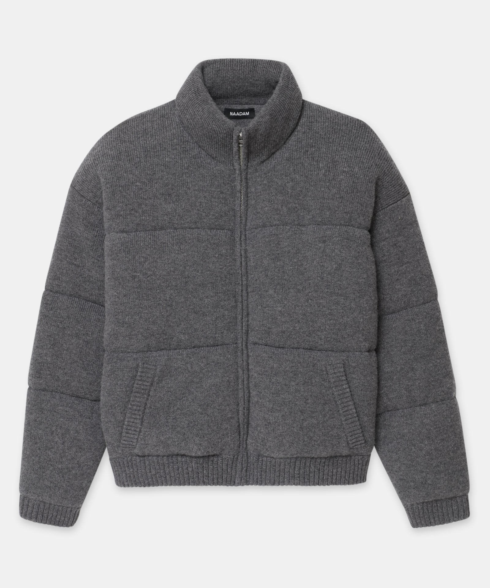 Merino Cashmere Puffer Jacket - Image 8