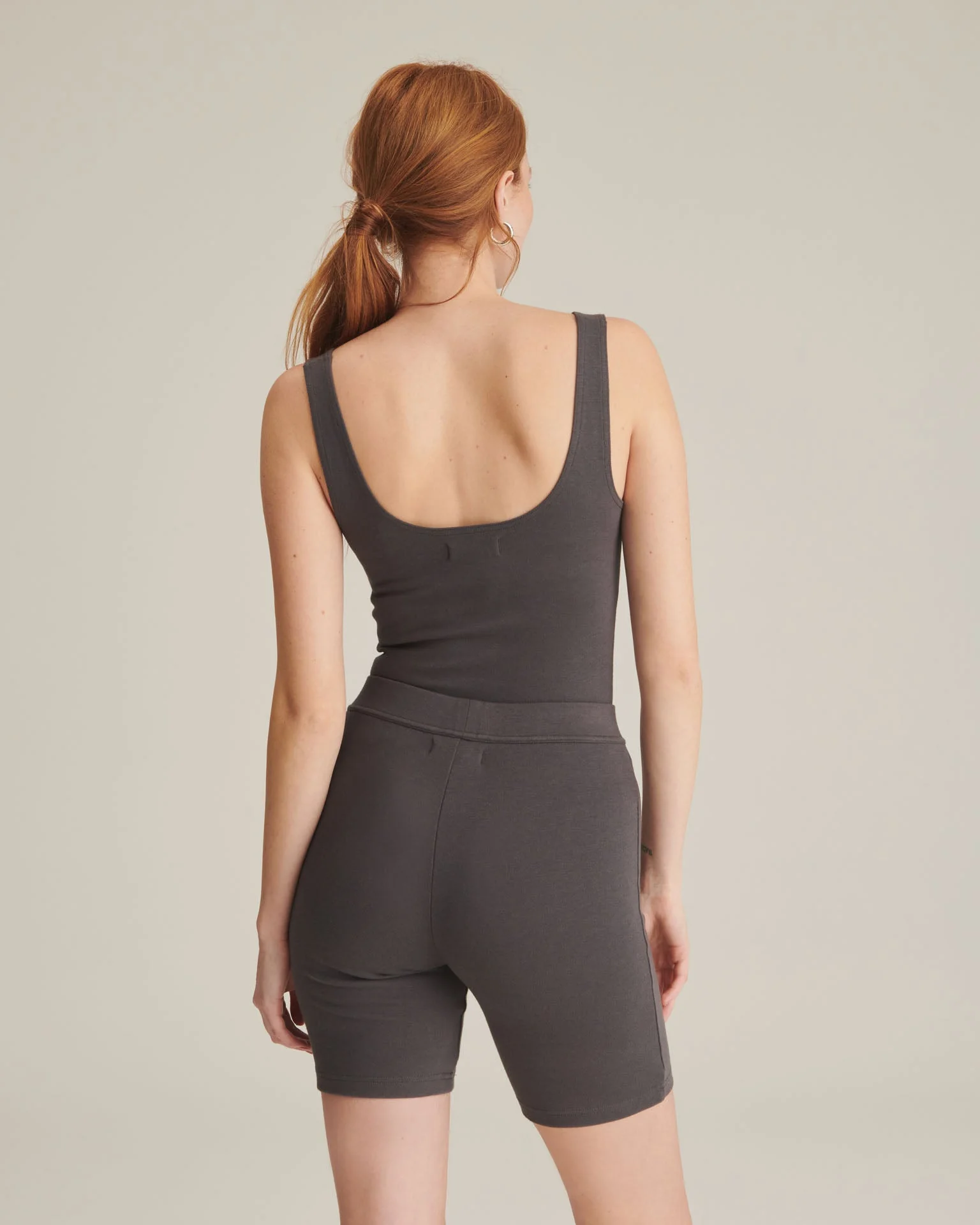 Modal Cashmere Sleeveless Bodysuit - Image 10