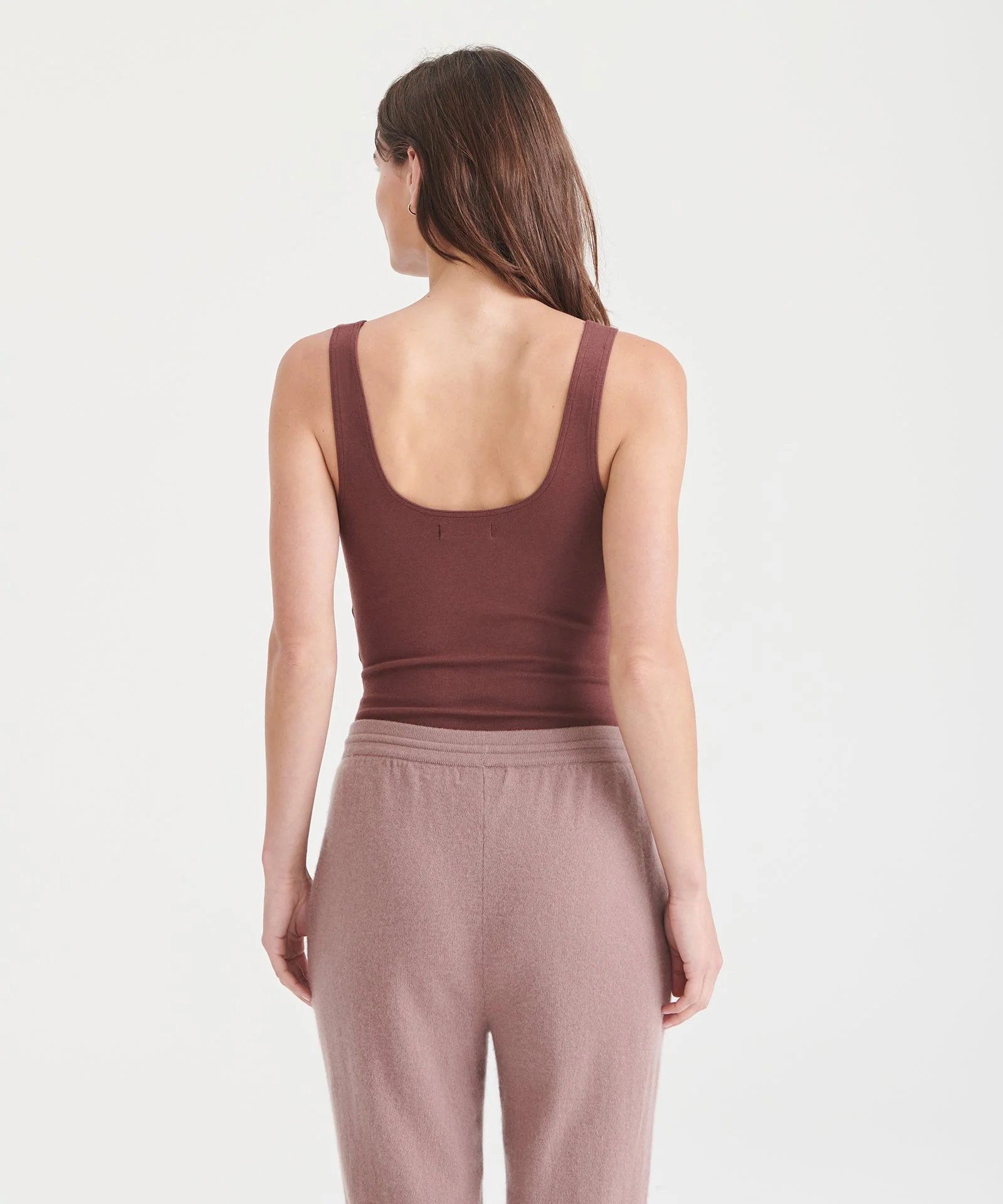 Modal Cashmere Sleeveless Bodysuit - Image 14