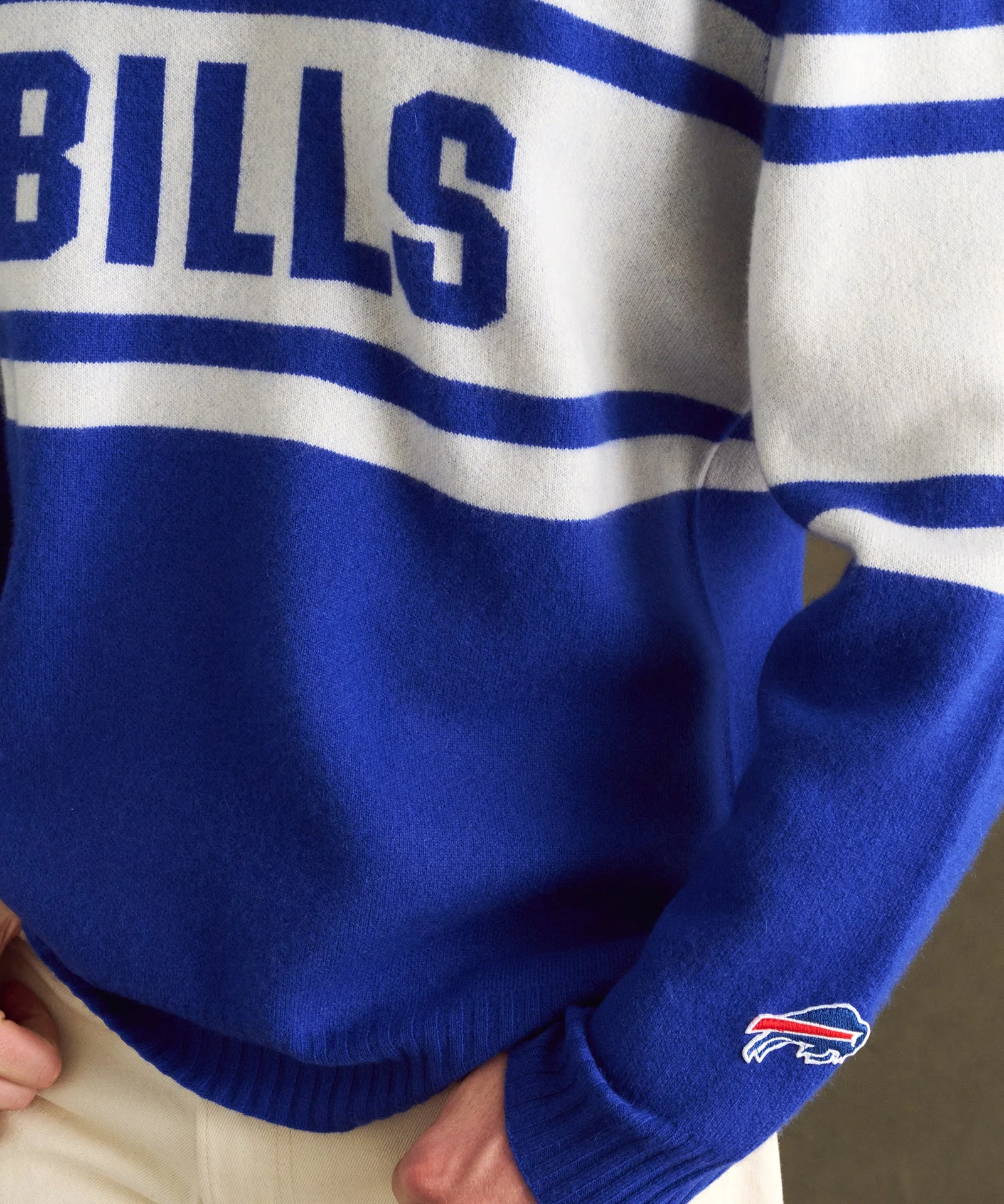 NFL Luxe Cashmere Crewneck Sweater - Image 18