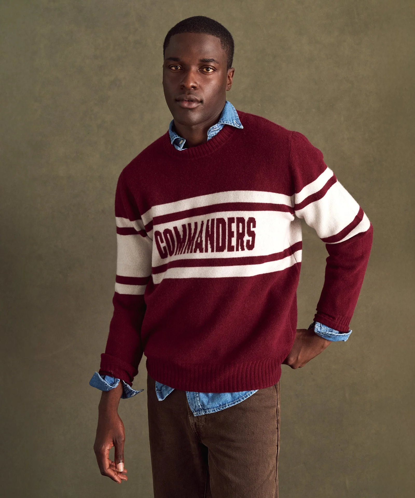NFL Luxe Cashmere Crewneck Sweater - Image 25