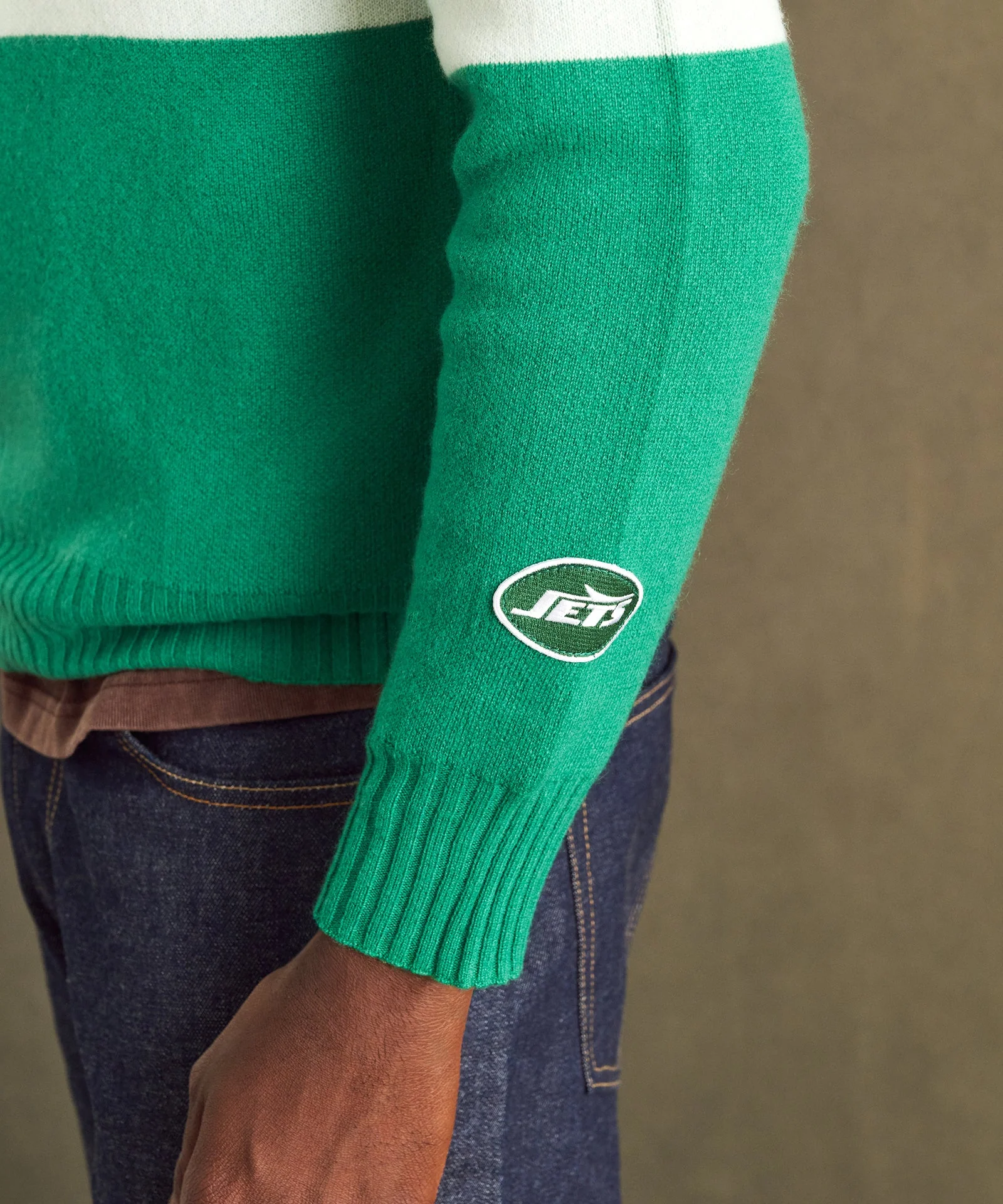 NFL Luxe Cashmere Crewneck Sweater - Image 33