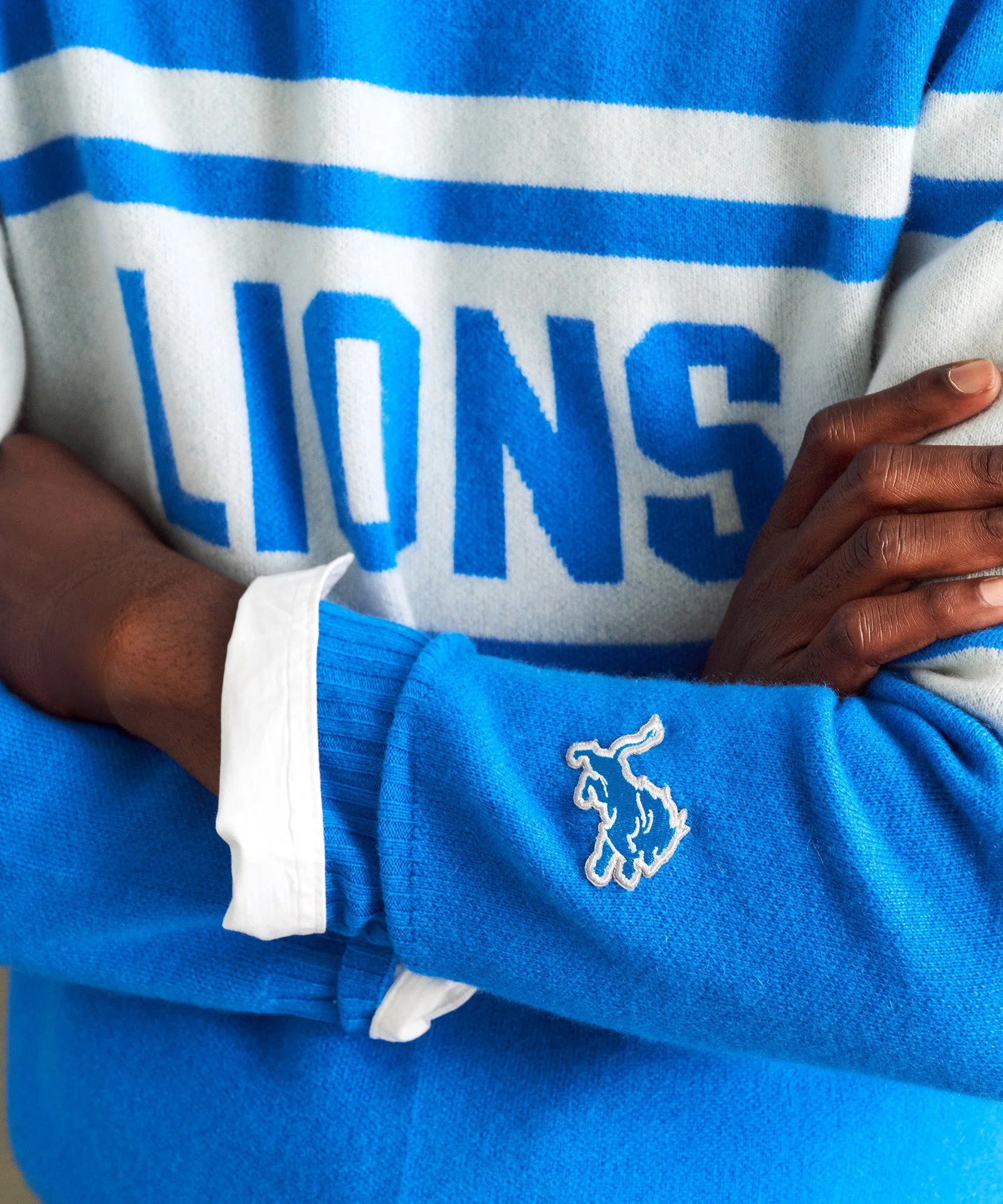 NFL Luxe Cashmere Crewneck Sweater - Image 37