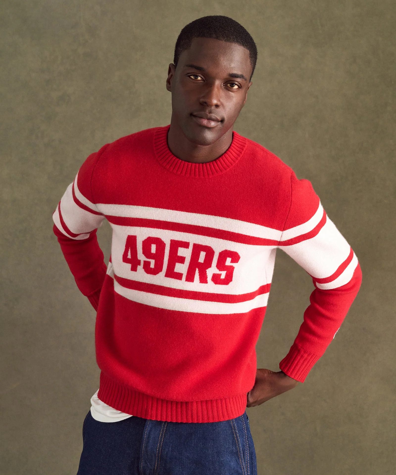 NFL Luxe Cashmere Crewneck Sweater - Image 4