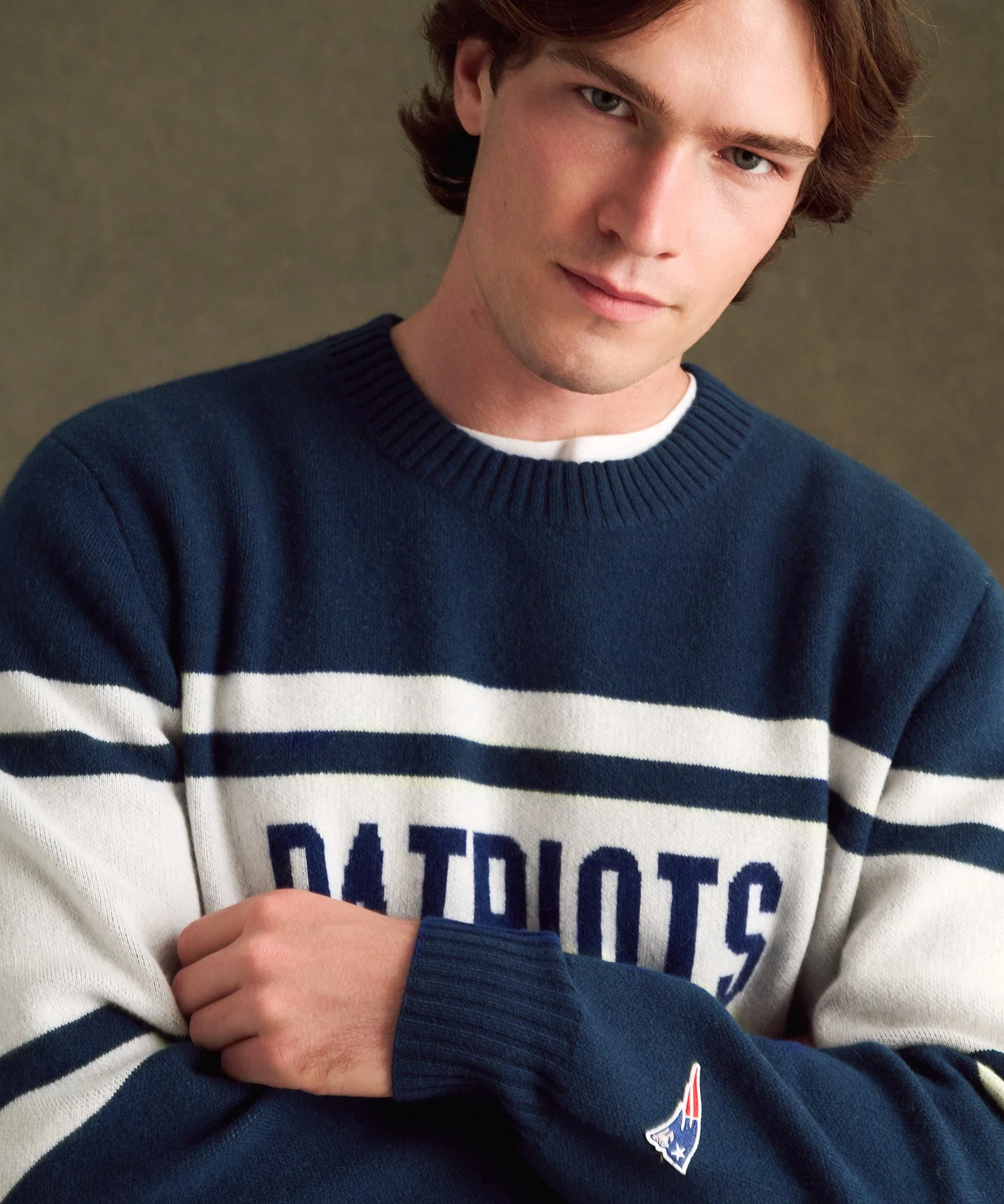 NFL Luxe Cashmere Crewneck Sweater - Image 41