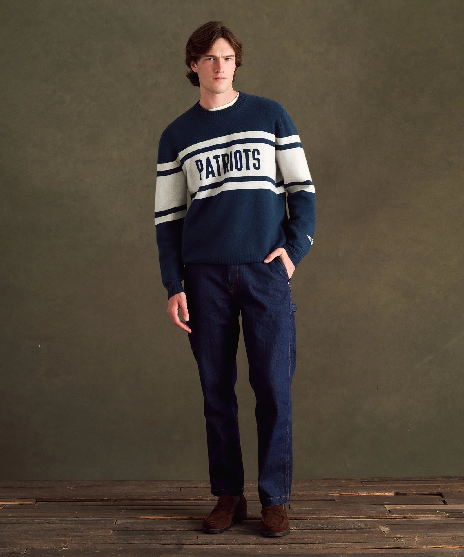 NFL Luxe Cashmere Crewneck Sweater - Image 42