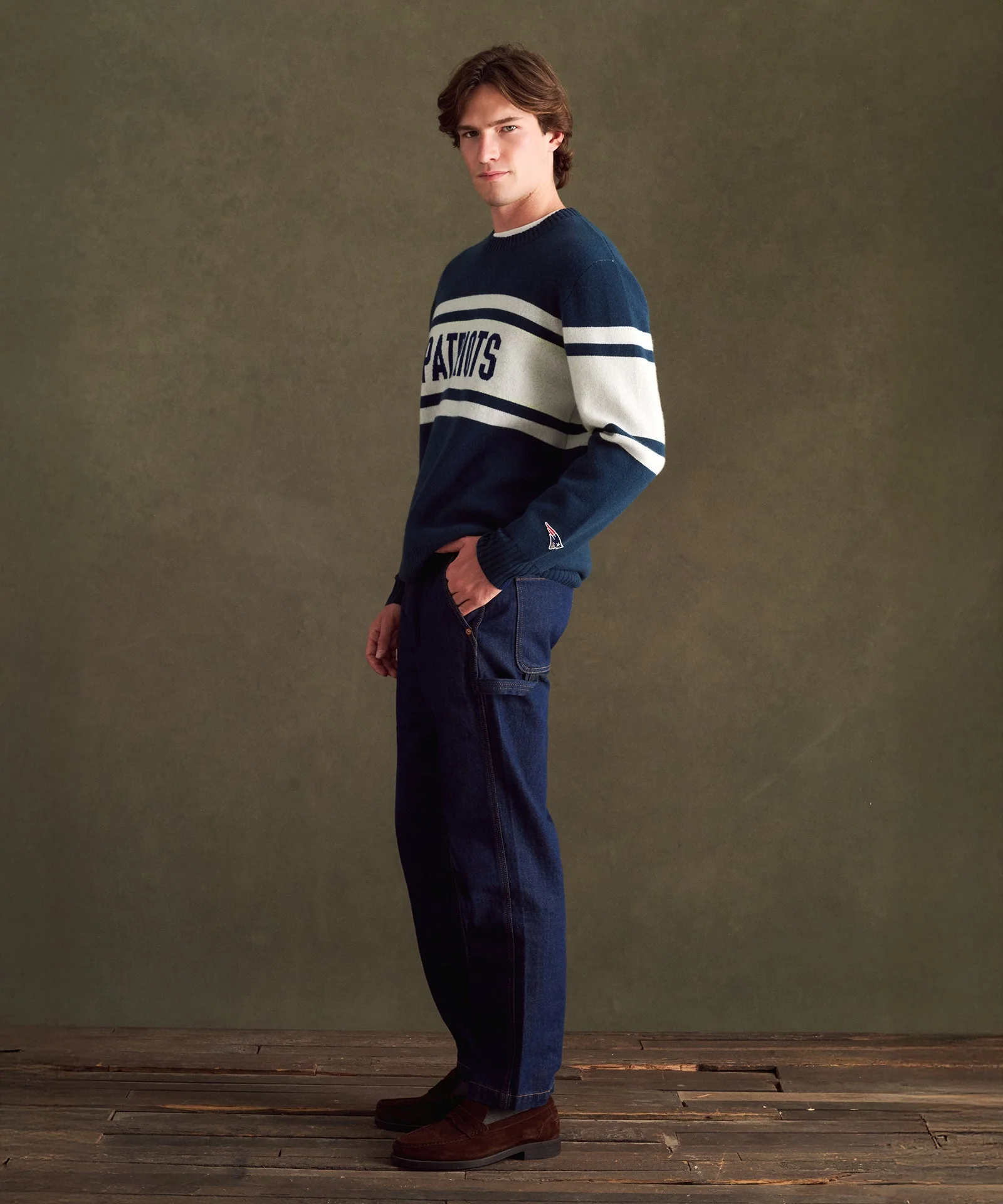 NFL Luxe Cashmere Crewneck Sweater - Image 43