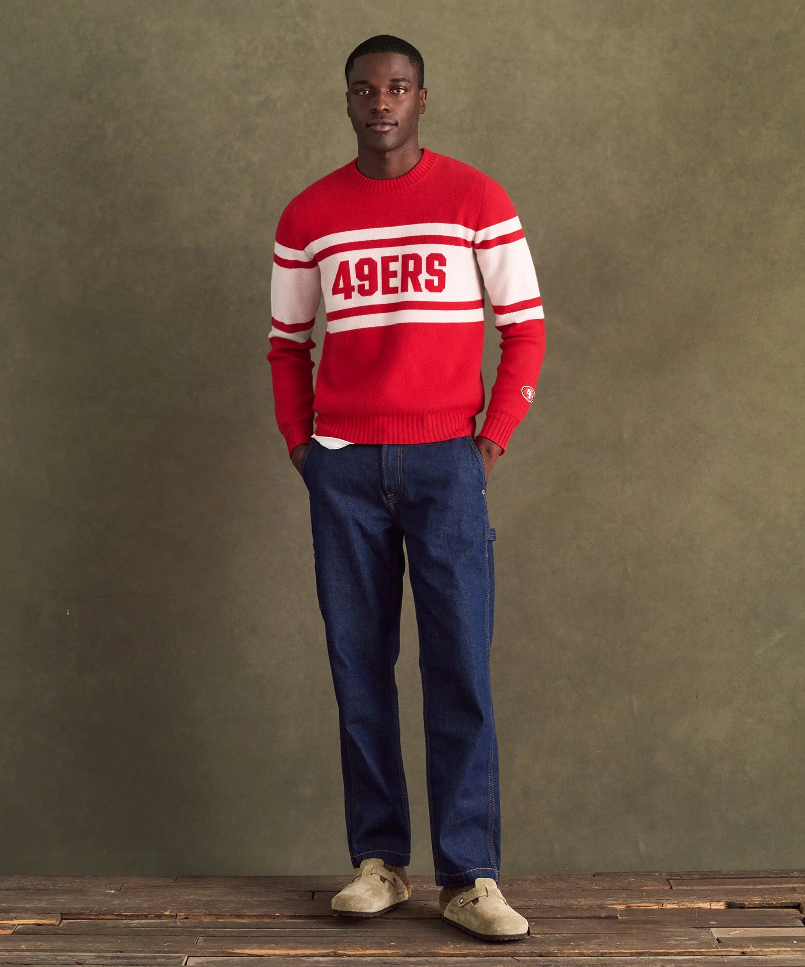 NFL Luxe Cashmere Crewneck Sweater - Image 56