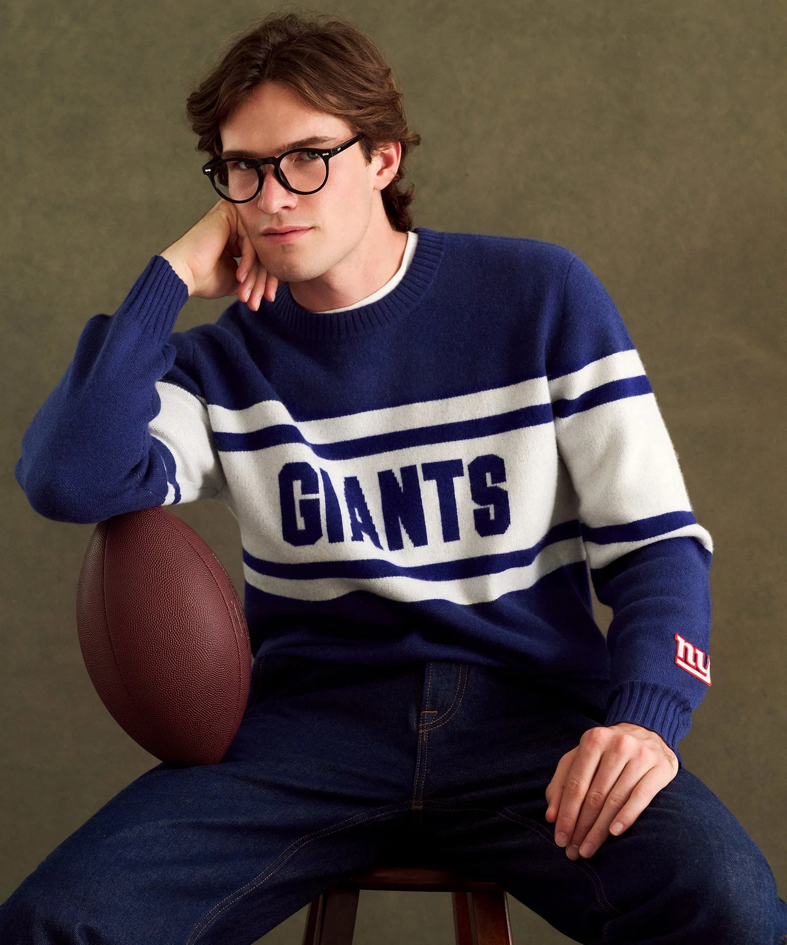 NFL Luxe Cashmere Crewneck Sweater - Image 7