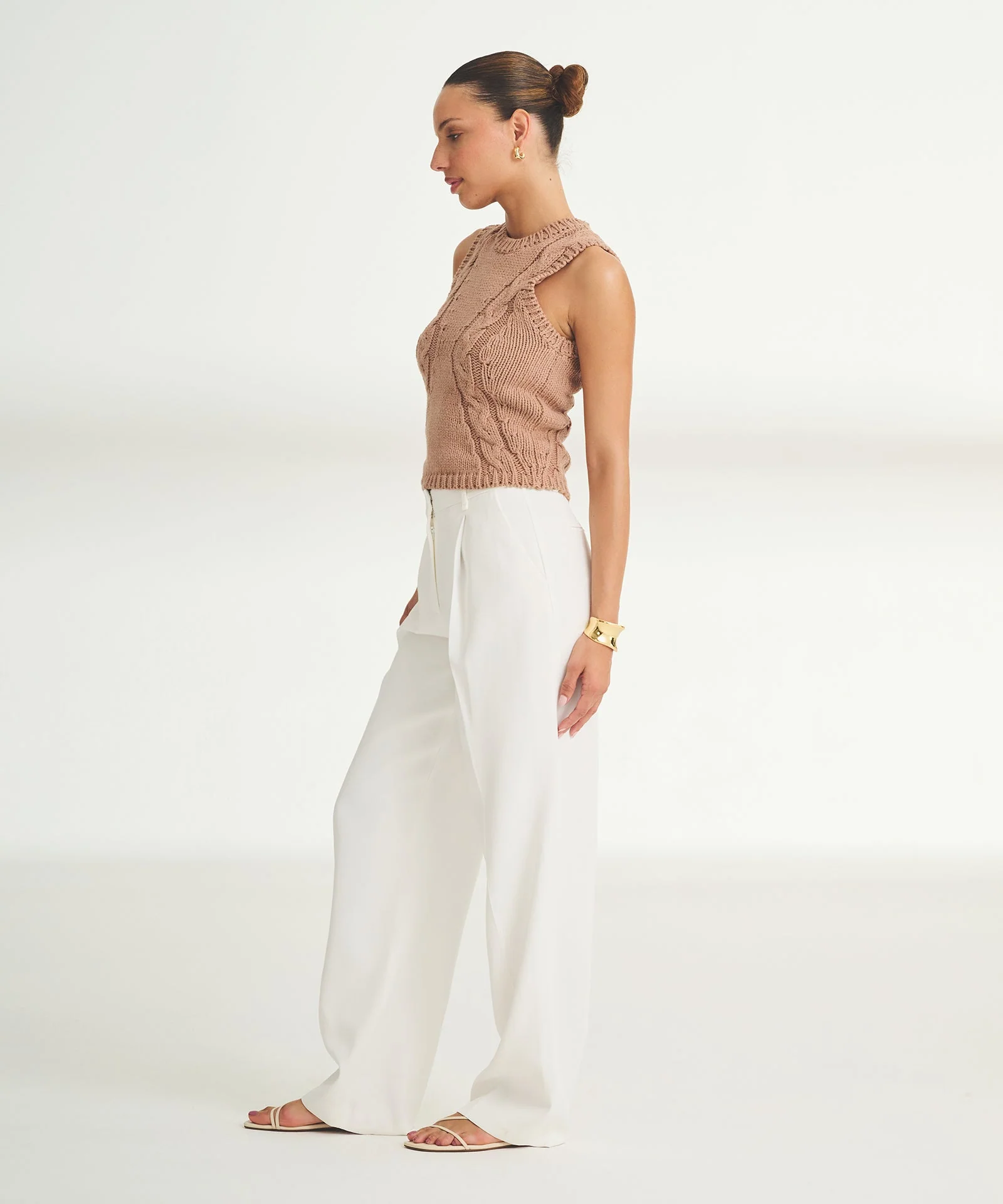 Luxe Cotton Racer Tank - Image 10