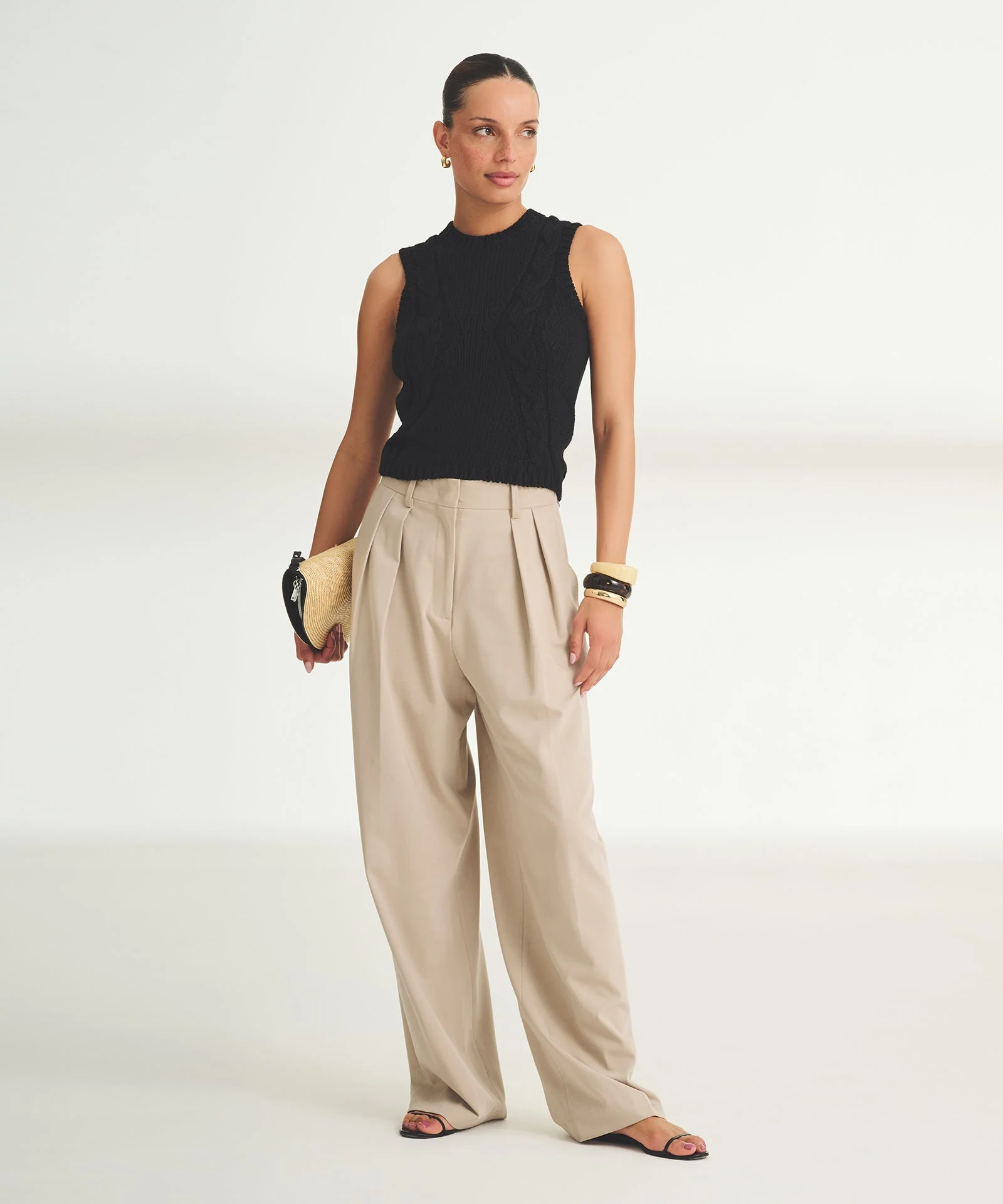 Luxe Cotton Racer Tank - Image 3