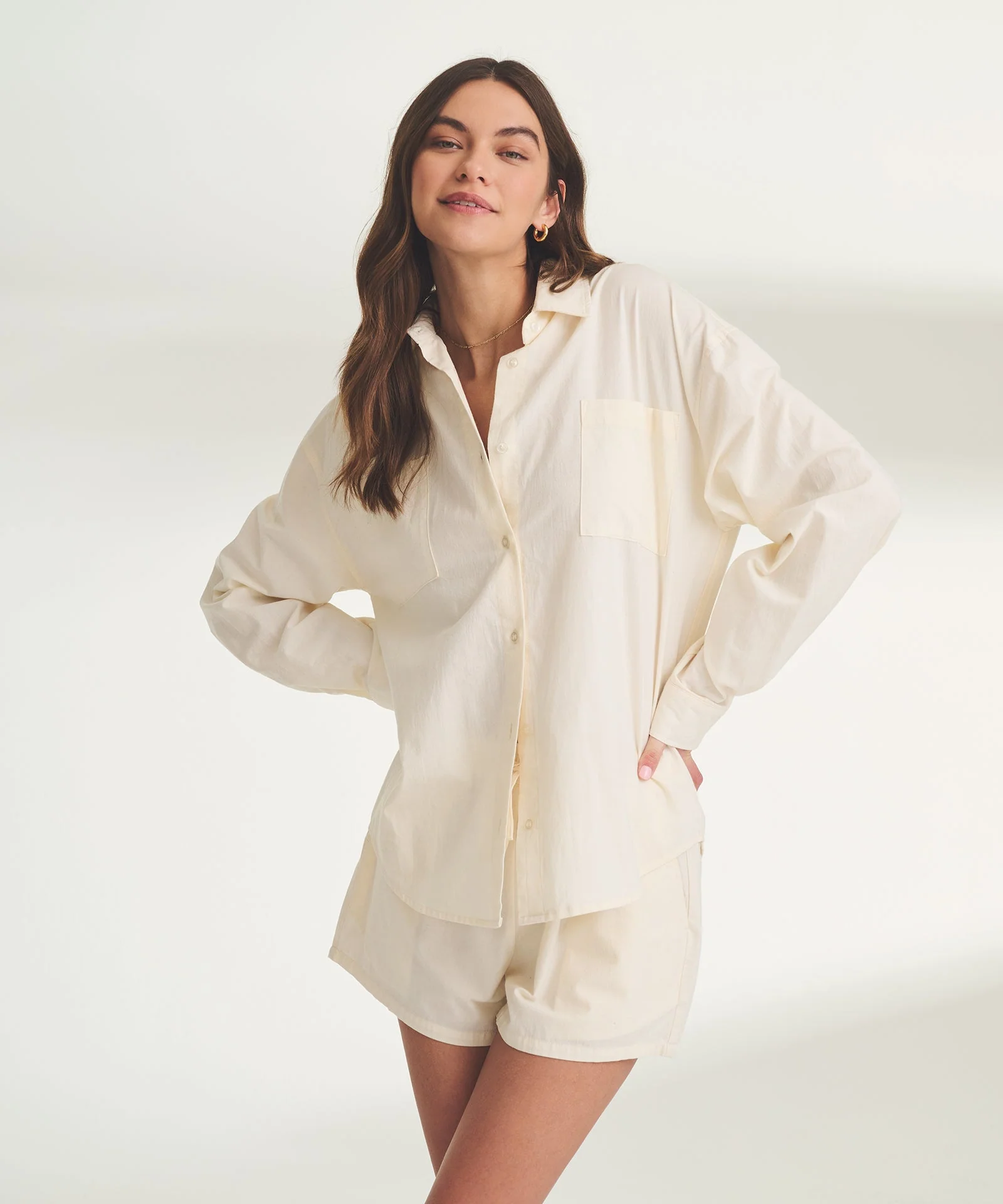 Organic Cotton Drawstring Shorts - Image 3