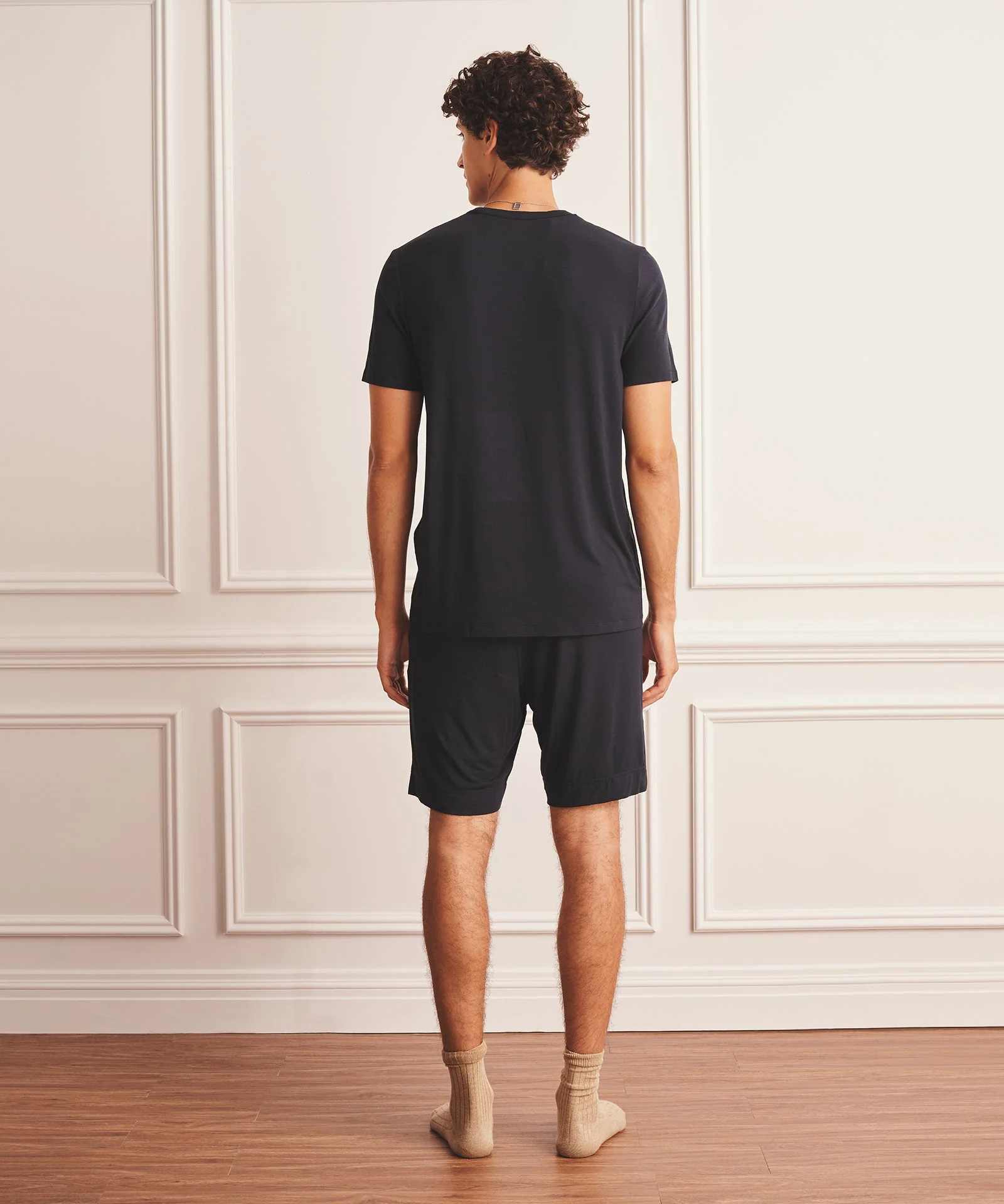 Breathable Short Sleeve Sleep Tee - Image 12