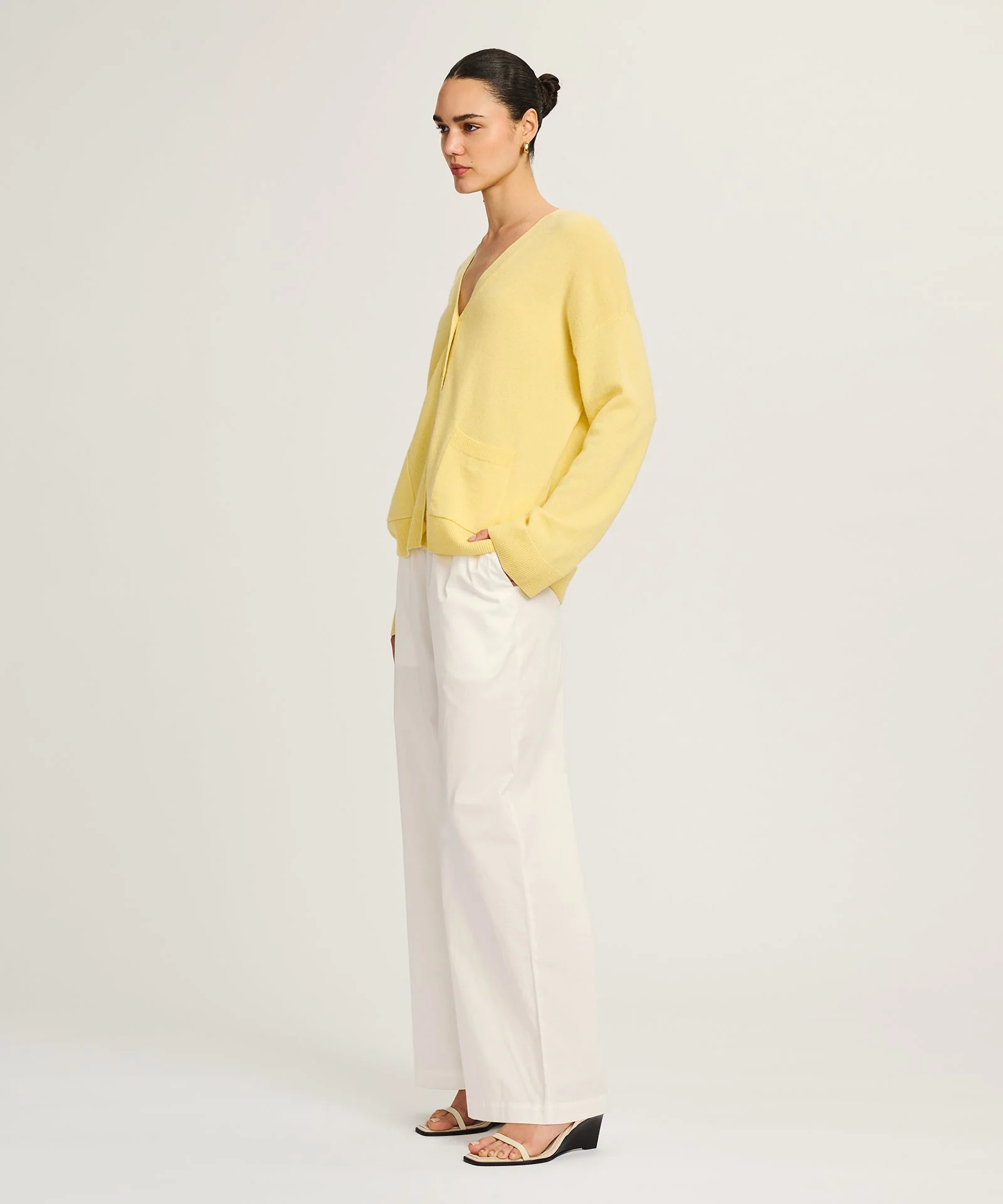 Signature Cashmere Boxy Cardigan - Image 11