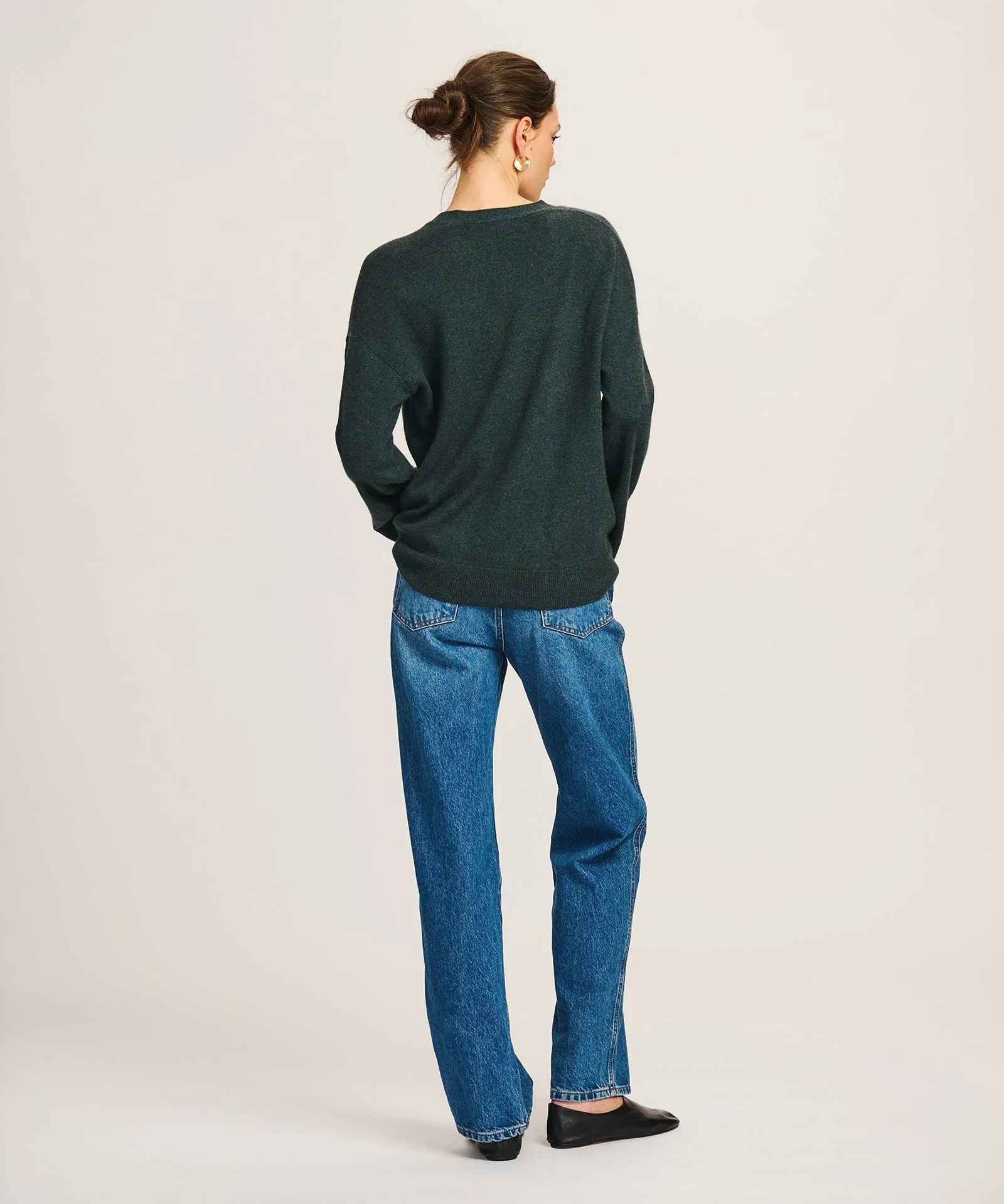 Signature Cashmere Boxy Cardigan - Image 7