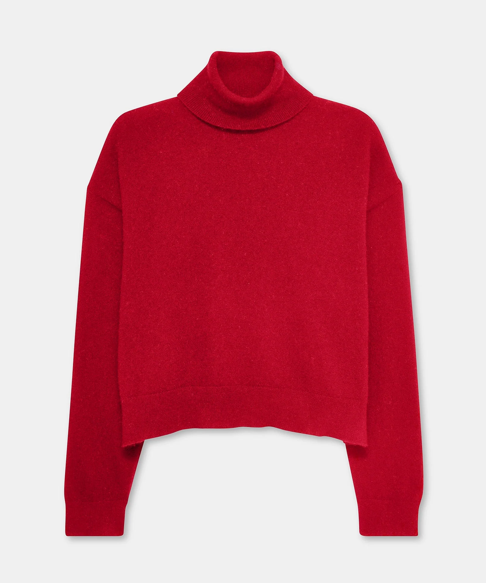 Signature Cashmere Boxy Turtleneck Sweater - Image 18
