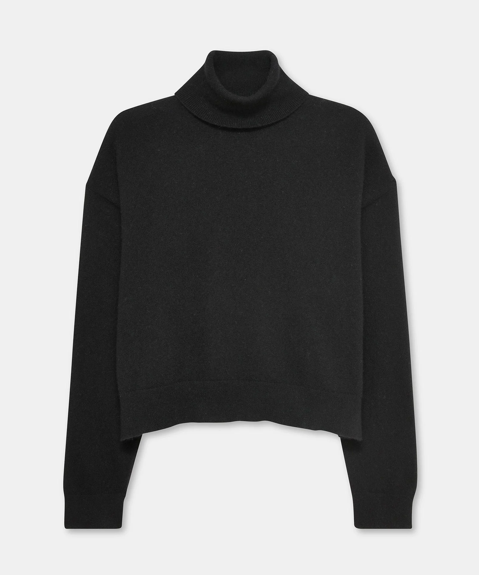 Signature Cashmere Boxy Turtleneck Sweater - Image 19