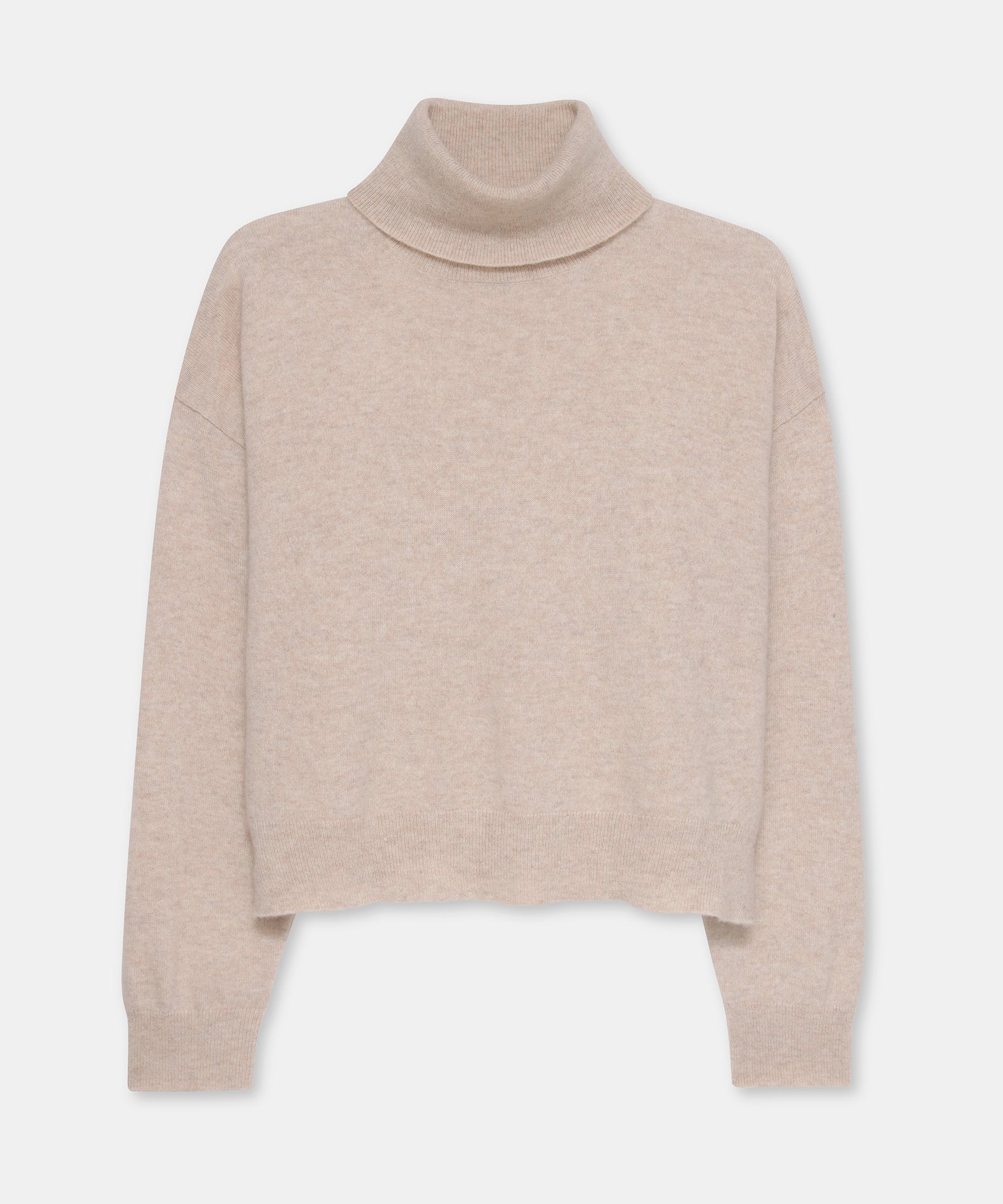 Signature Cashmere Boxy Turtleneck Sweater - Image 24