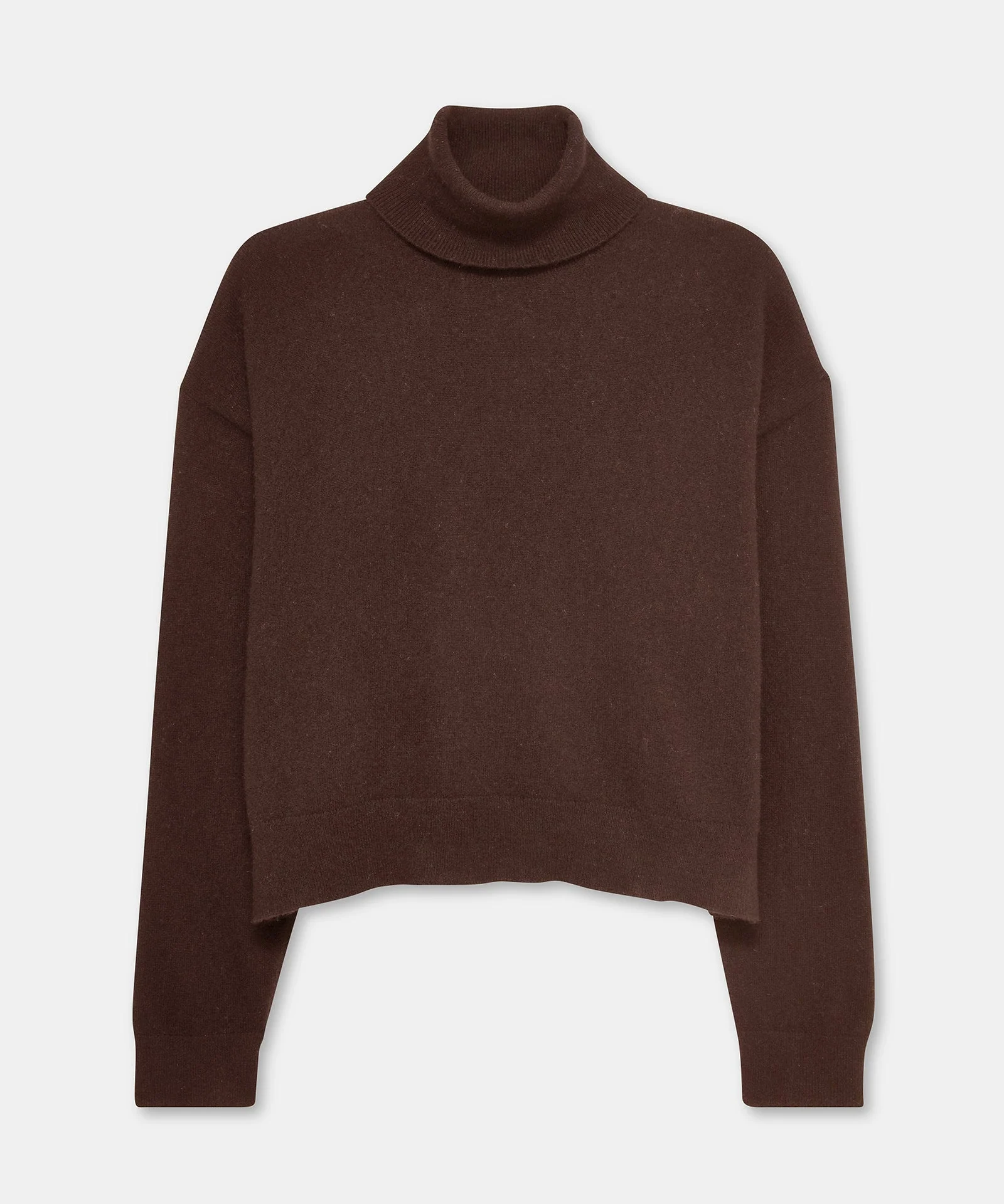 Signature Cashmere Boxy Turtleneck Sweater - Image 9