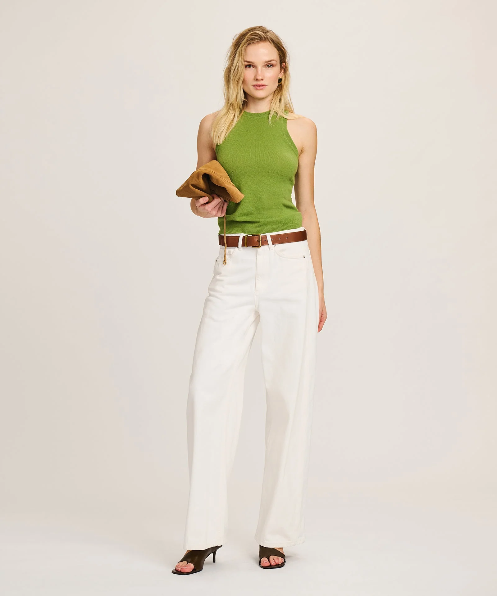 Signature Cashmere High Neck Tank - Image 20