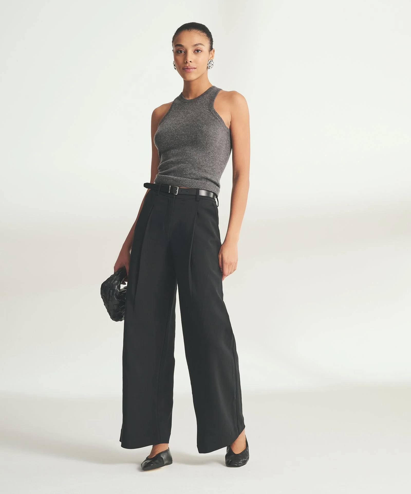 Signature Cashmere High Neck Tank - Image 6