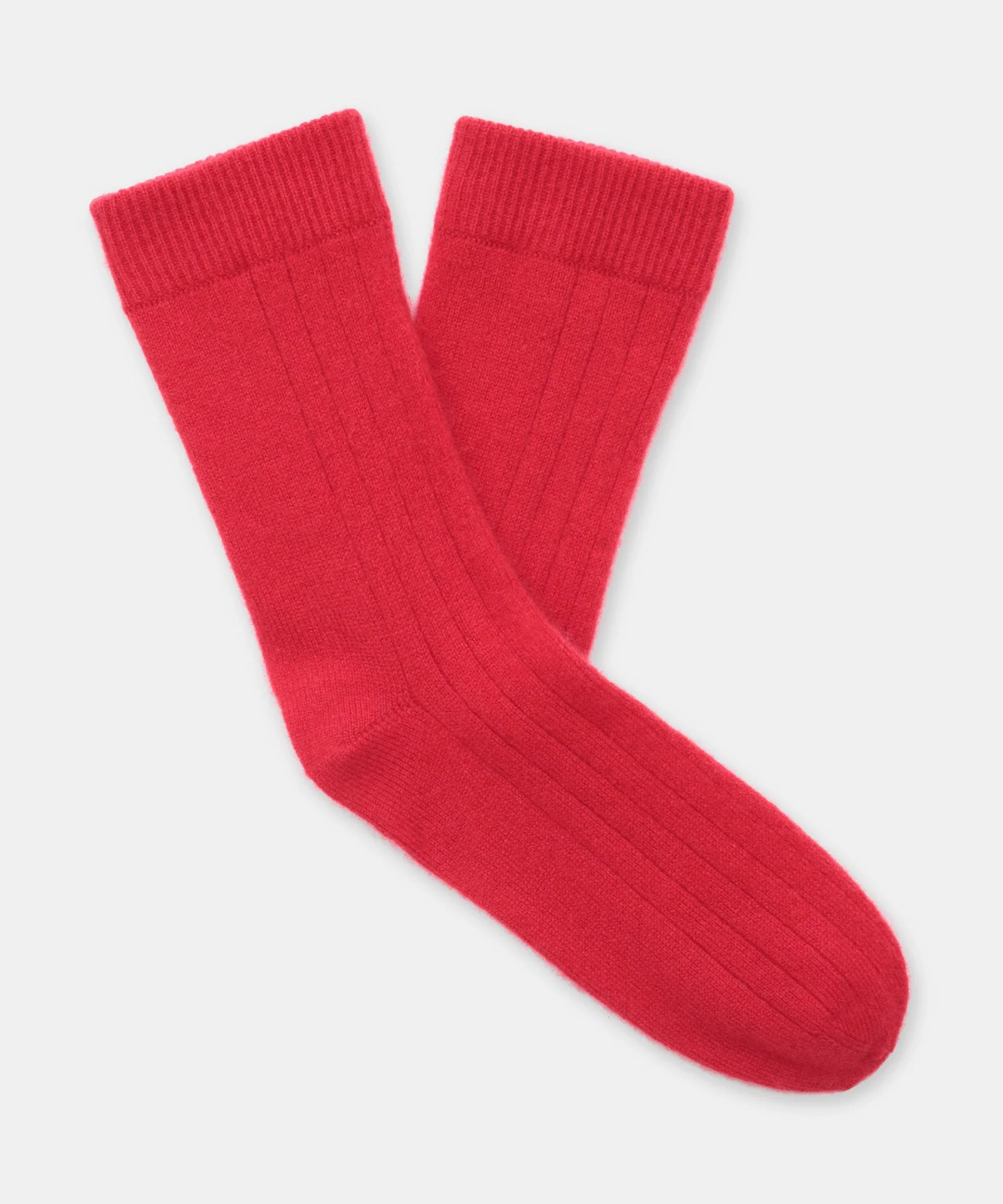 Signature Cashmere Ribbed Socks - Image 10