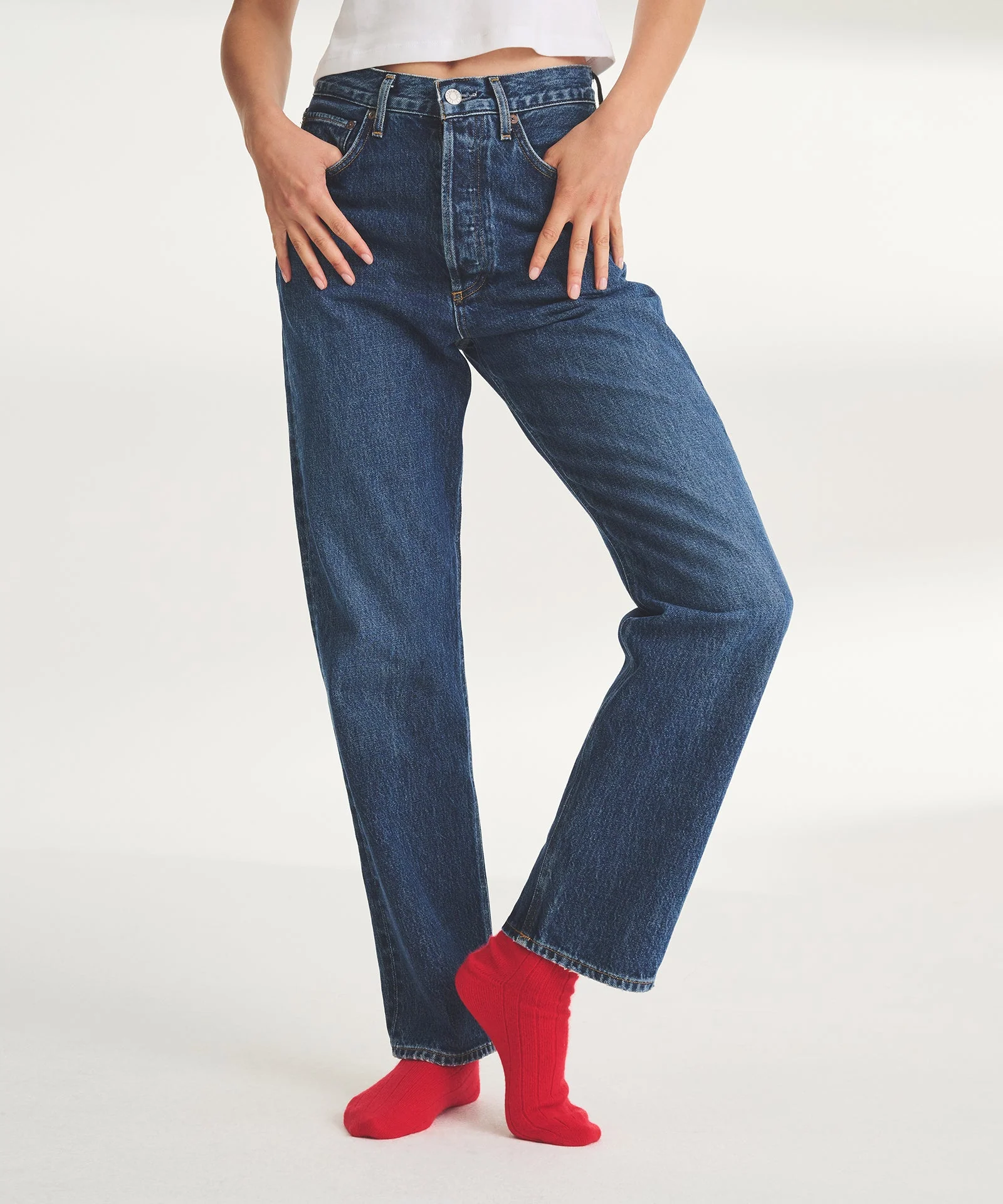 Signature Cashmere Ribbed Socks - Image 14