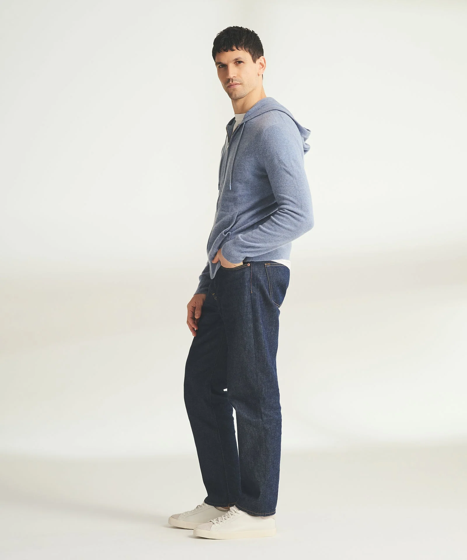 Signature Cashmere Zip Hoodie - Image 10