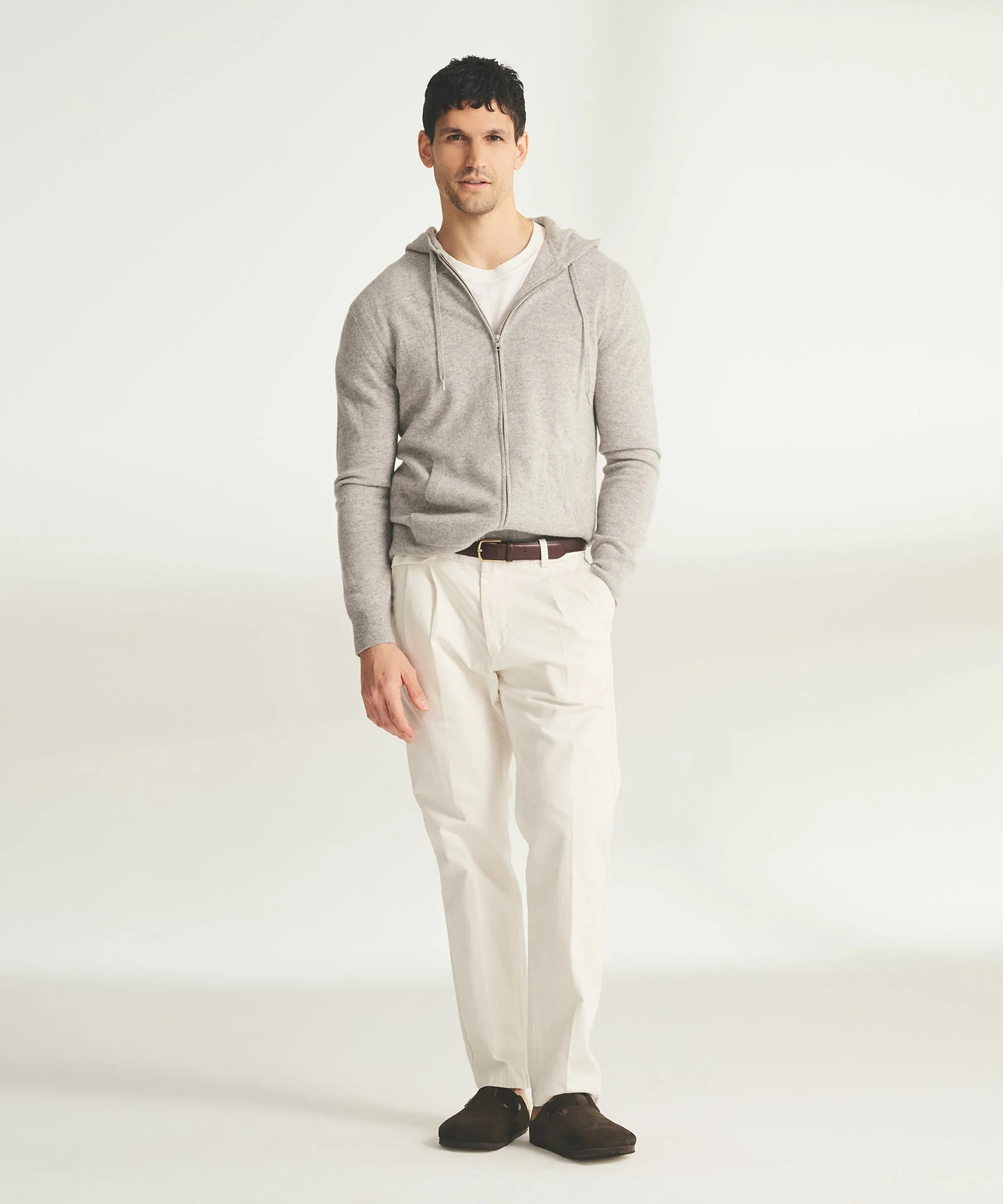 Signature Cashmere Zip Hoodie - Image 13