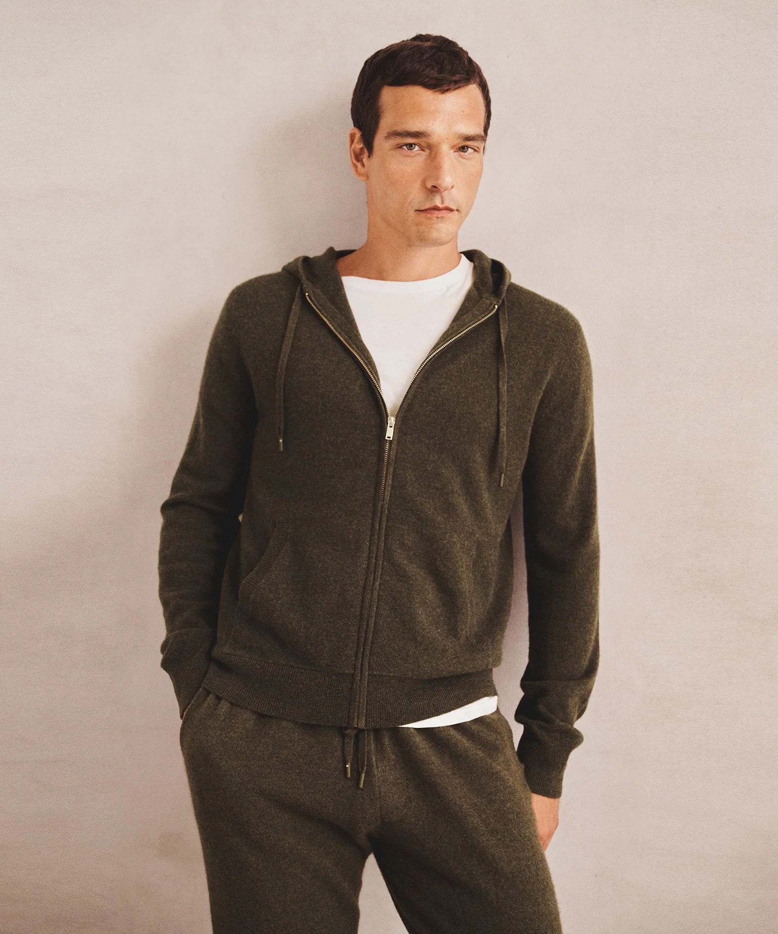 Signature Cashmere Zip Hoodie - Image 3