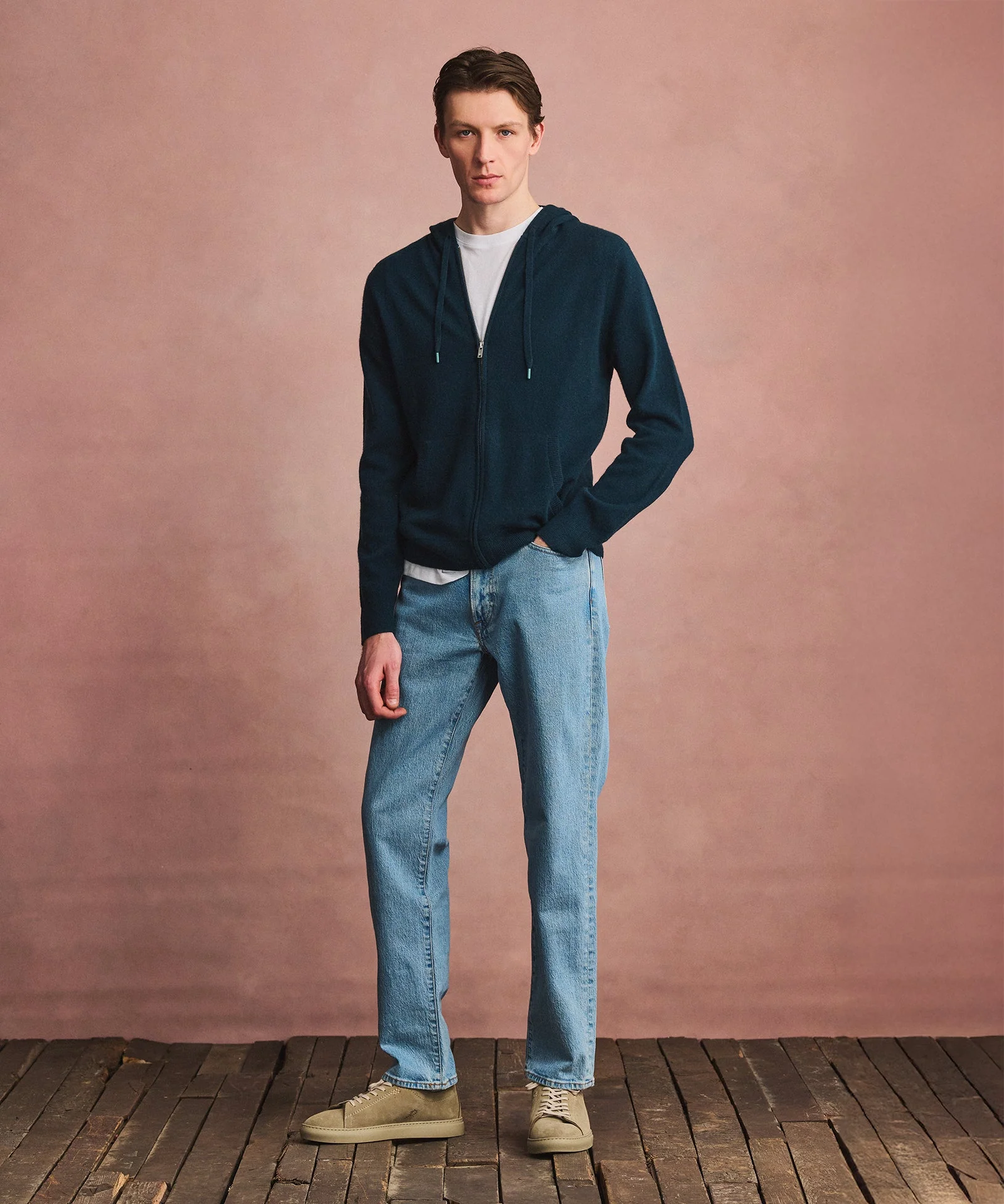 Signature Cashmere Zip Hoodie - Image 37
