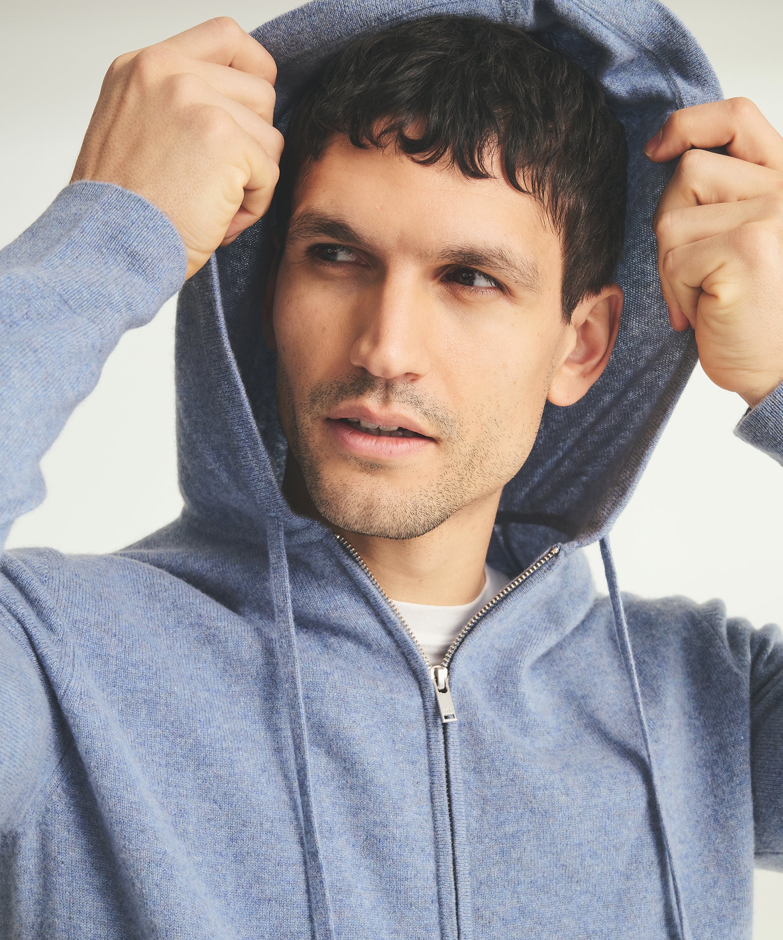 Signature Cashmere Zip Hoodie - Image 5