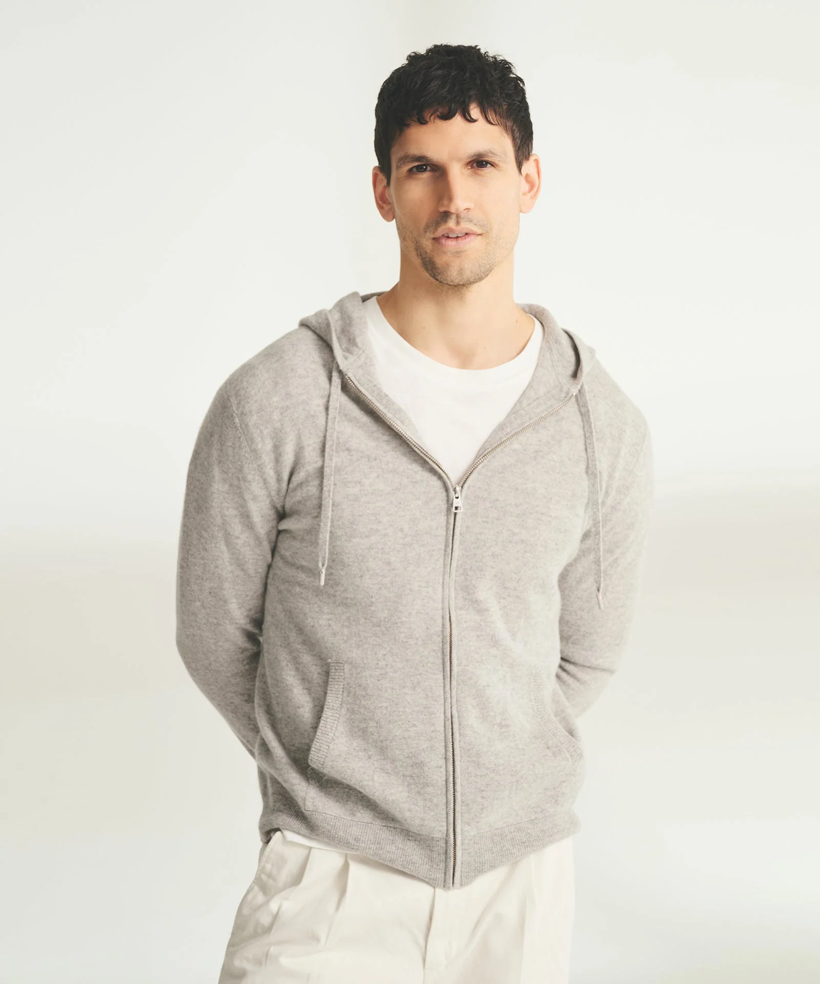Signature Cashmere Zip Hoodie - Image 6