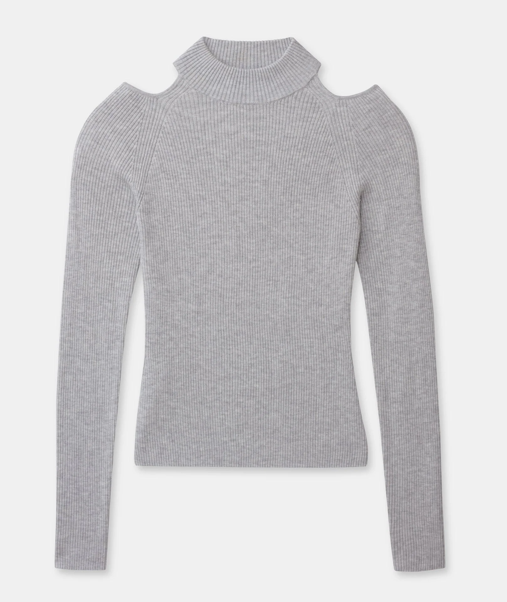 Silk Cashmere Cutout Turtleneck - Image 21