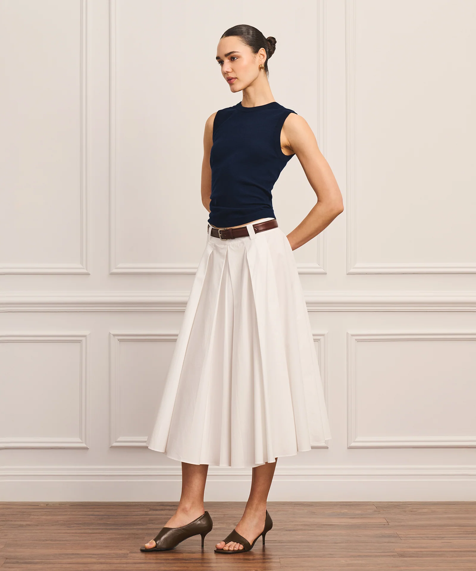 Super Fine Cashmere High Neck Tank - Image 14