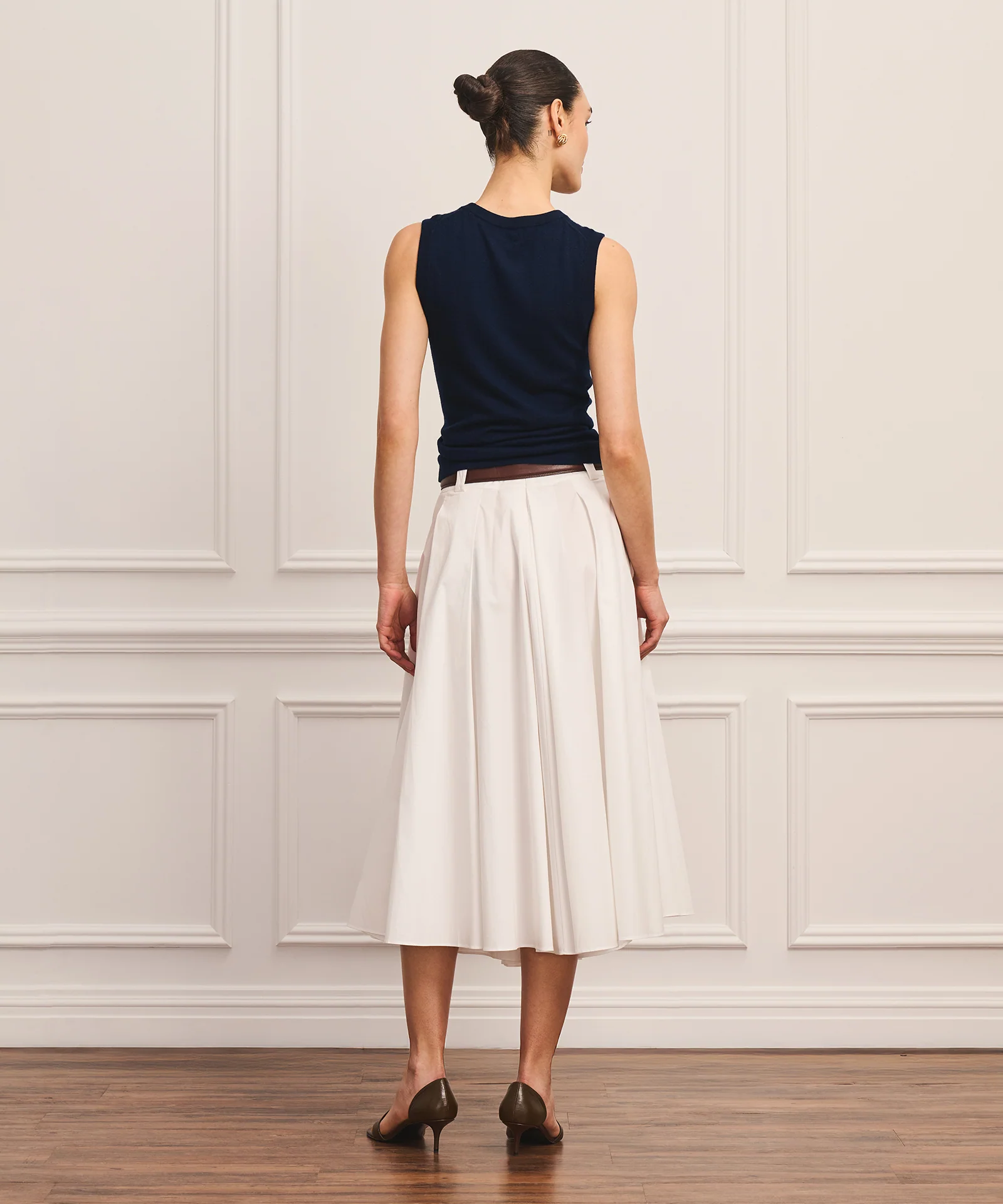 Super Fine Cashmere High Neck Tank - Image 15