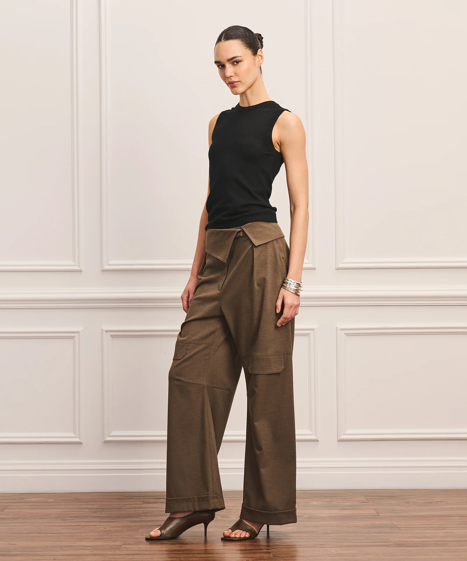Super Fine Cashmere High Neck Tank - Image 19